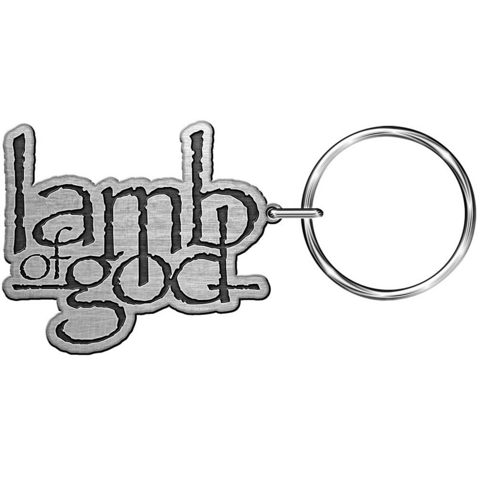 Keychain - Lamb Of God: Logo