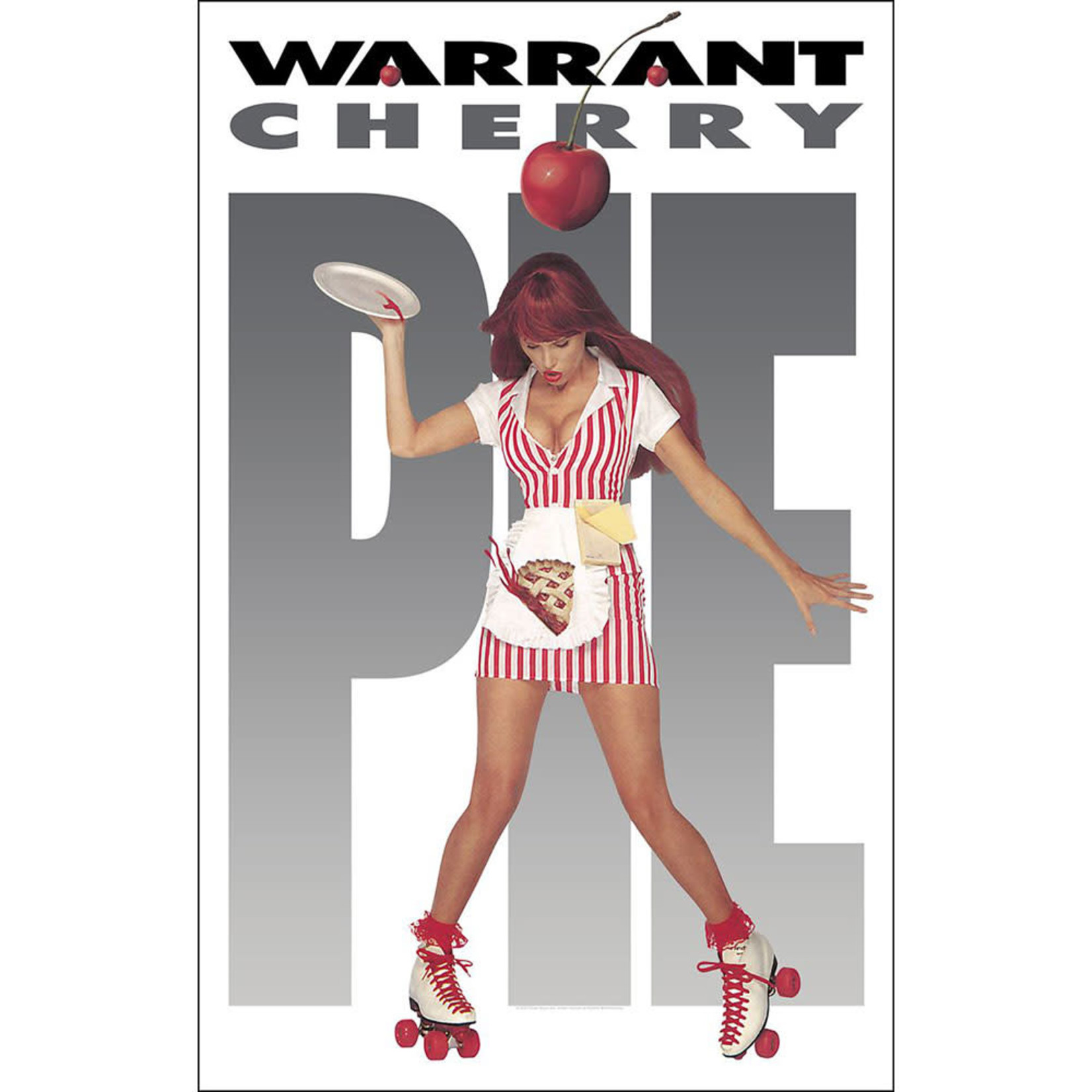 Textile Poster - Warrant: Cherry Pie