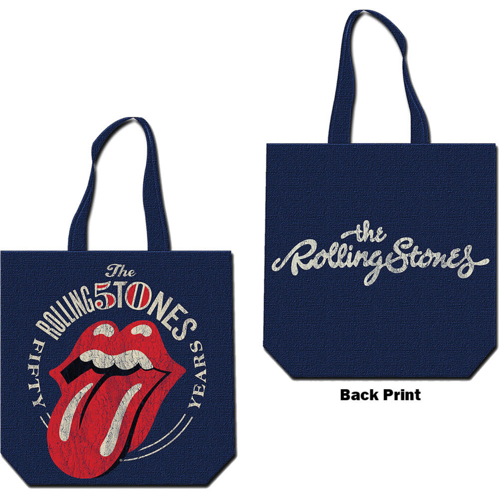 Tote Bag - Rolling Stones: 50th Anniversary