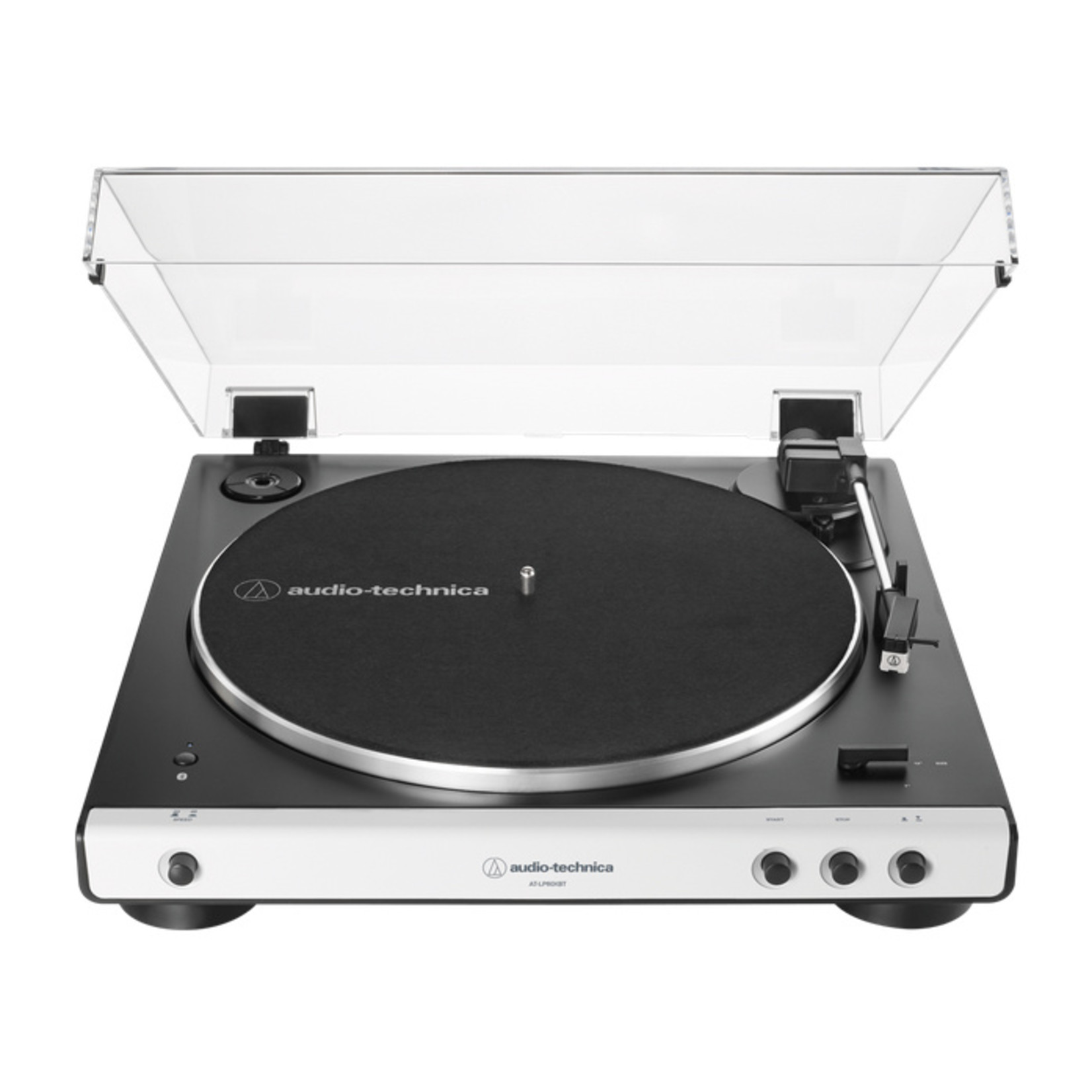 Fully Automatic Wireless Belt-Drive Bluetooth Turntable - White