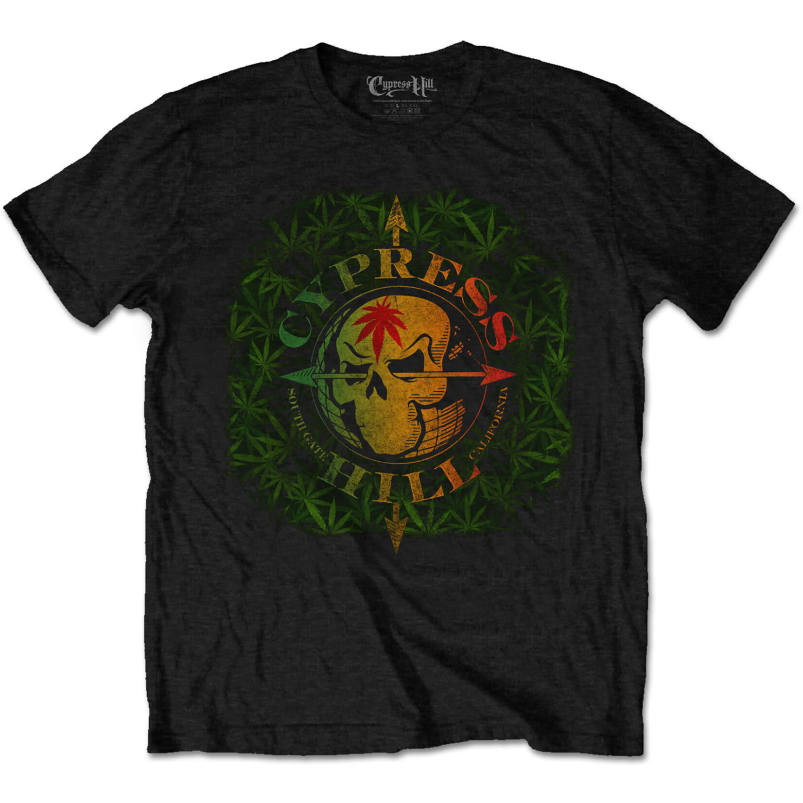 Cypress Hill - South Gate Logo & Leaves