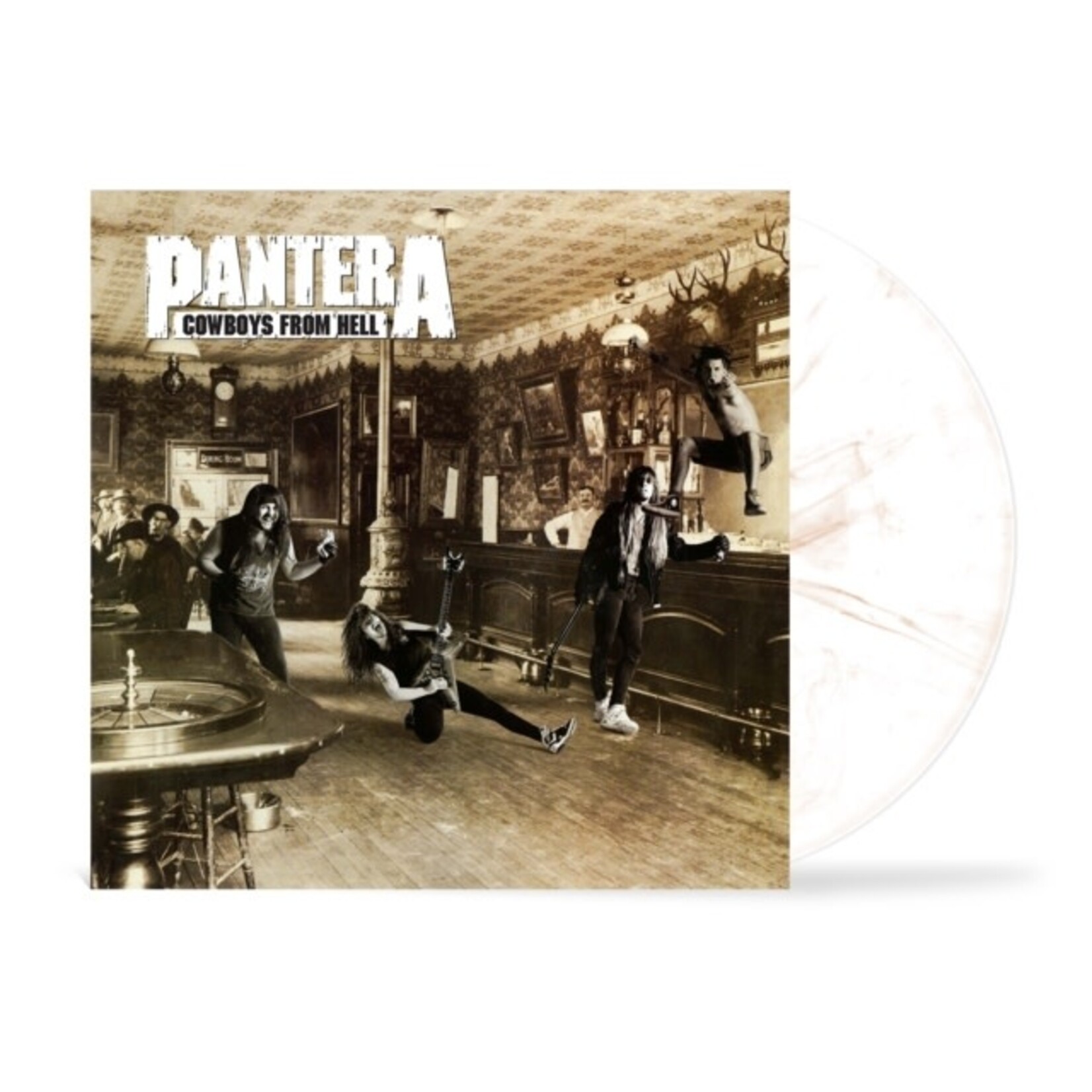 Pantera - Cowboys From Hell (White/Brown Vinyl) [LP]
