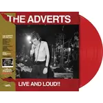 Adverts - Live & Loud!! (Red Vinyl) [LP] (RSD2023)