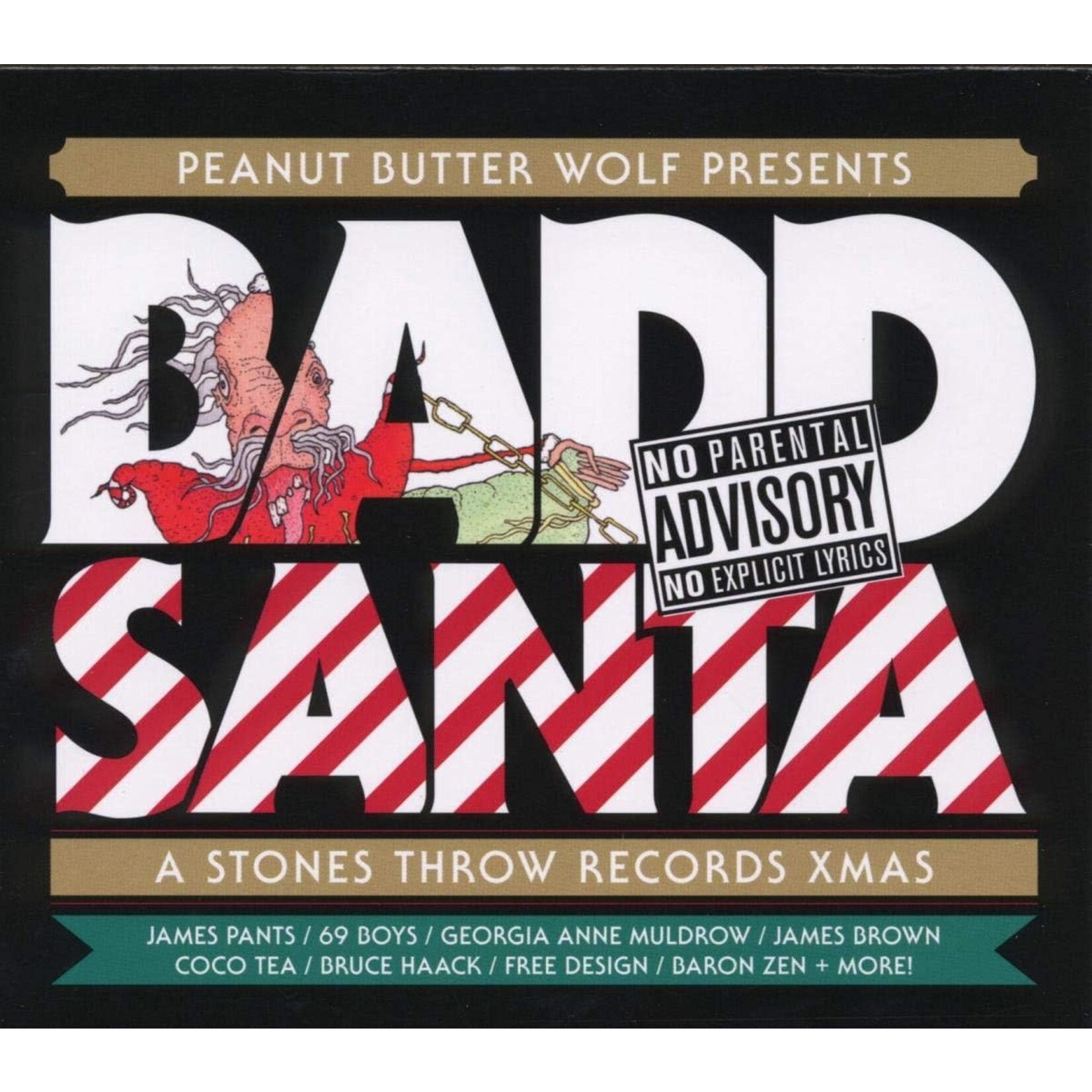 Peanut Butter Wolf - Presents Badd Santa: A Stones Throw Records Xmas [USED CD]