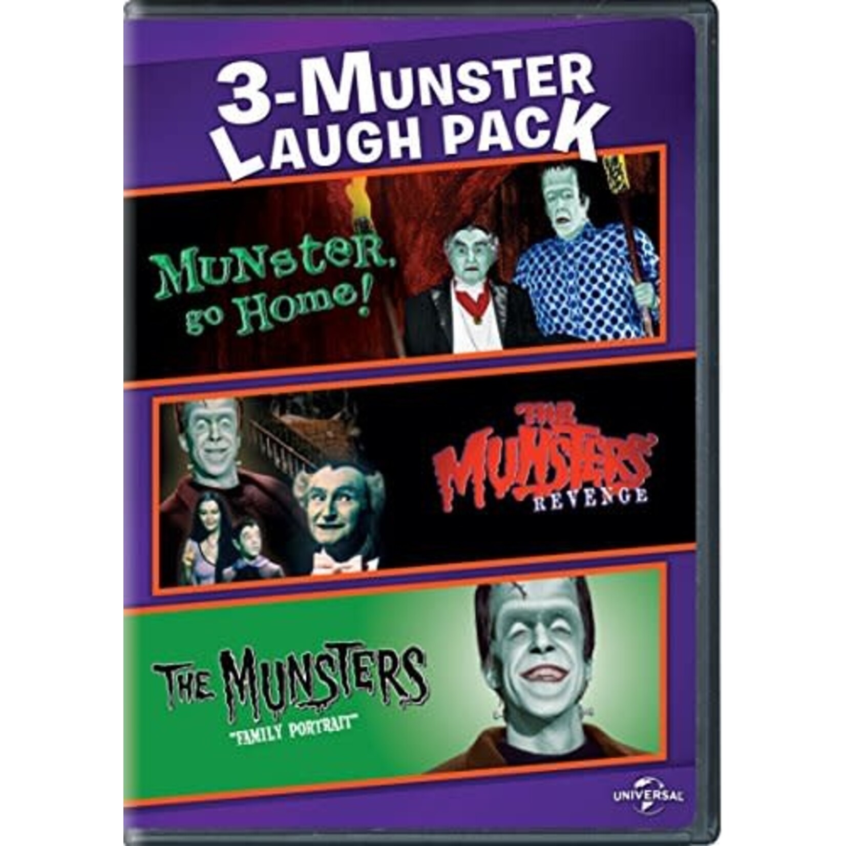 Munsters - 3-Munster Laugh Pack [USED 2DVD]