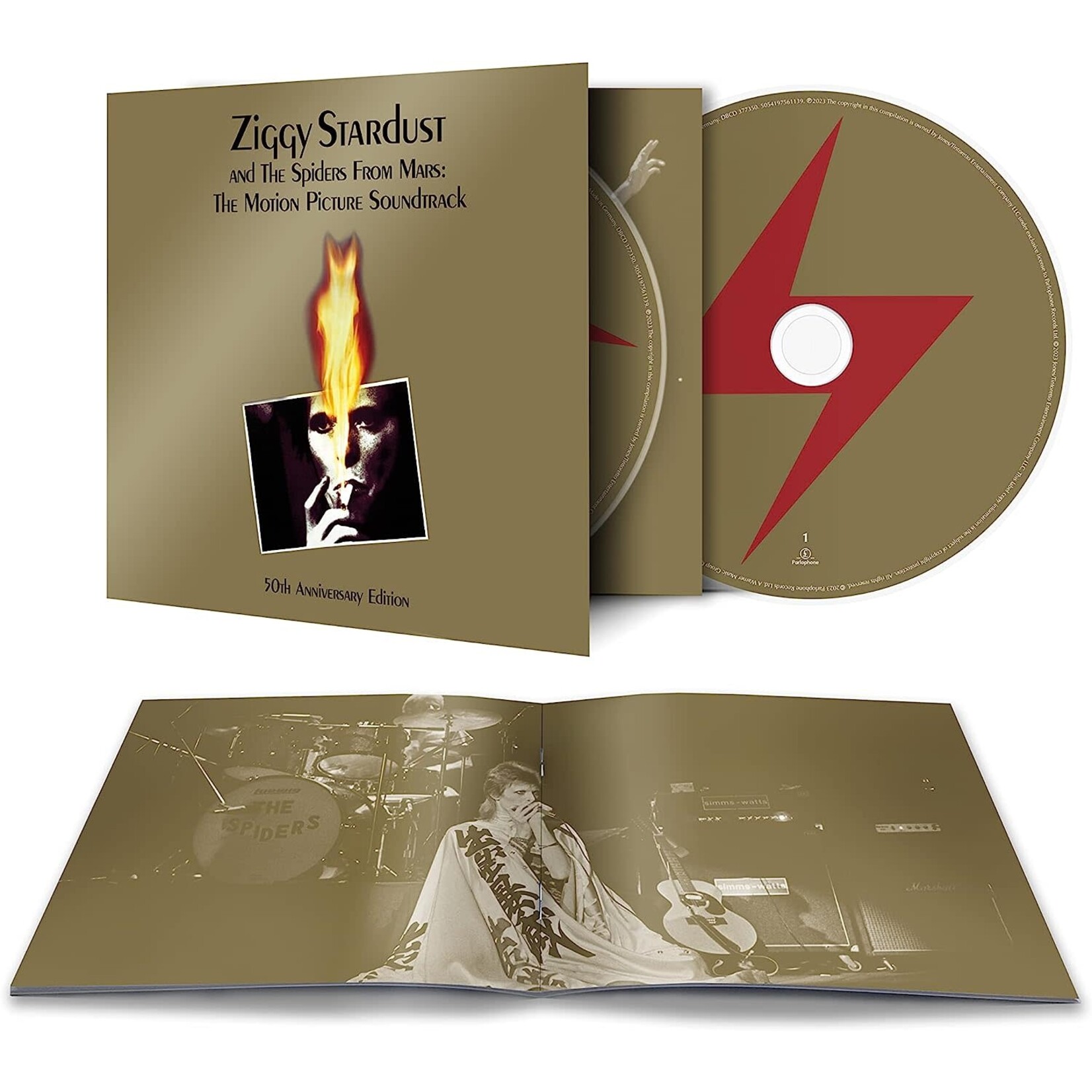 David Bowie - Ziggy Stardust And The Spiders From Mars: The Motion Picture Soundtrack (50th Ann Ed) [2CD]