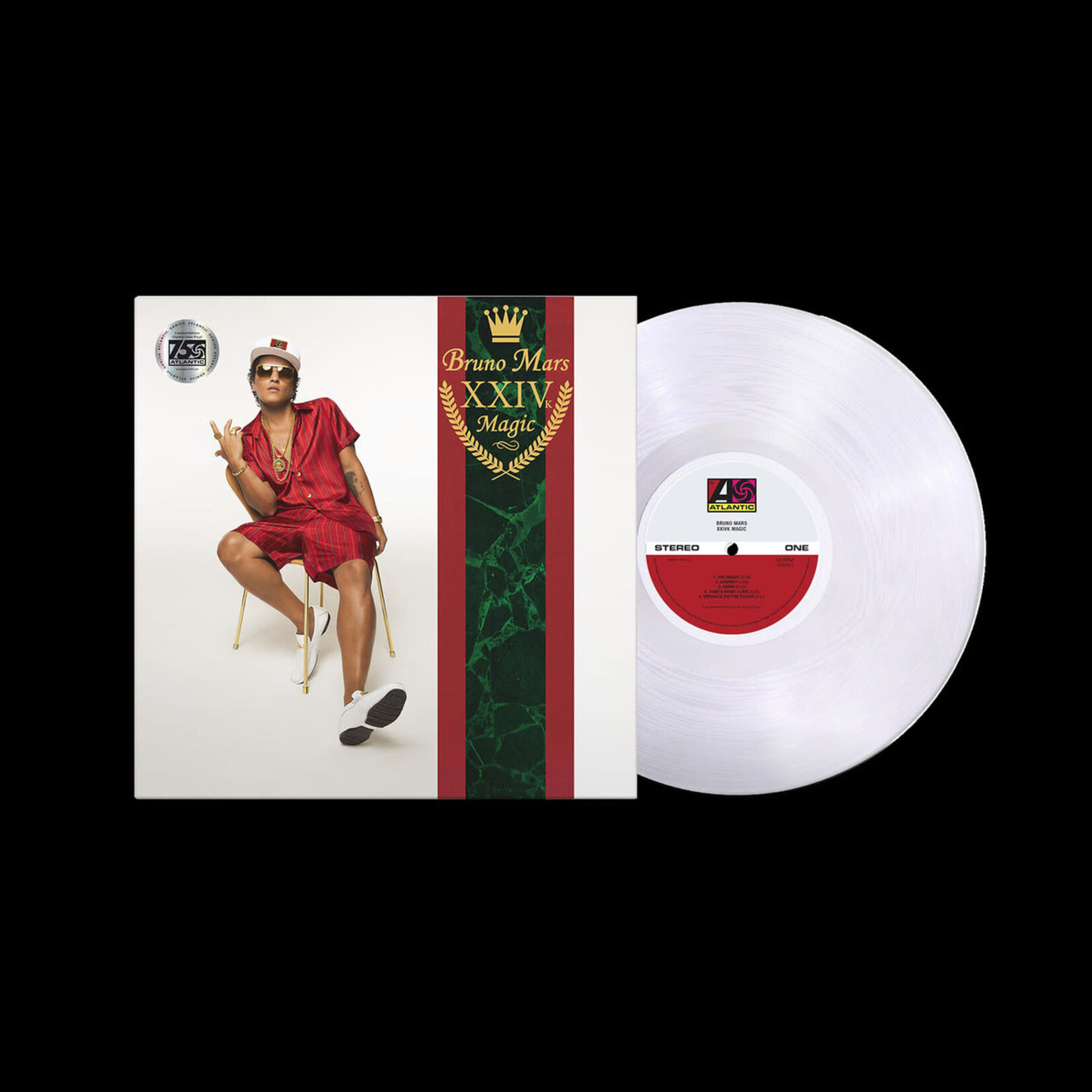 Bruno Mars - 24K Magic (Clear Vinyl) [LP]