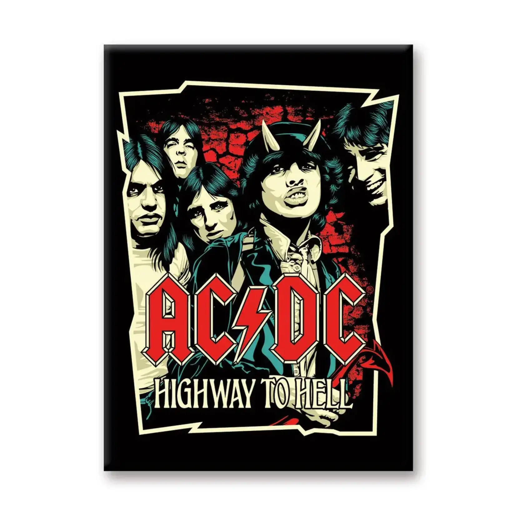 Magnet - AC/DC - Highway To Hell Art