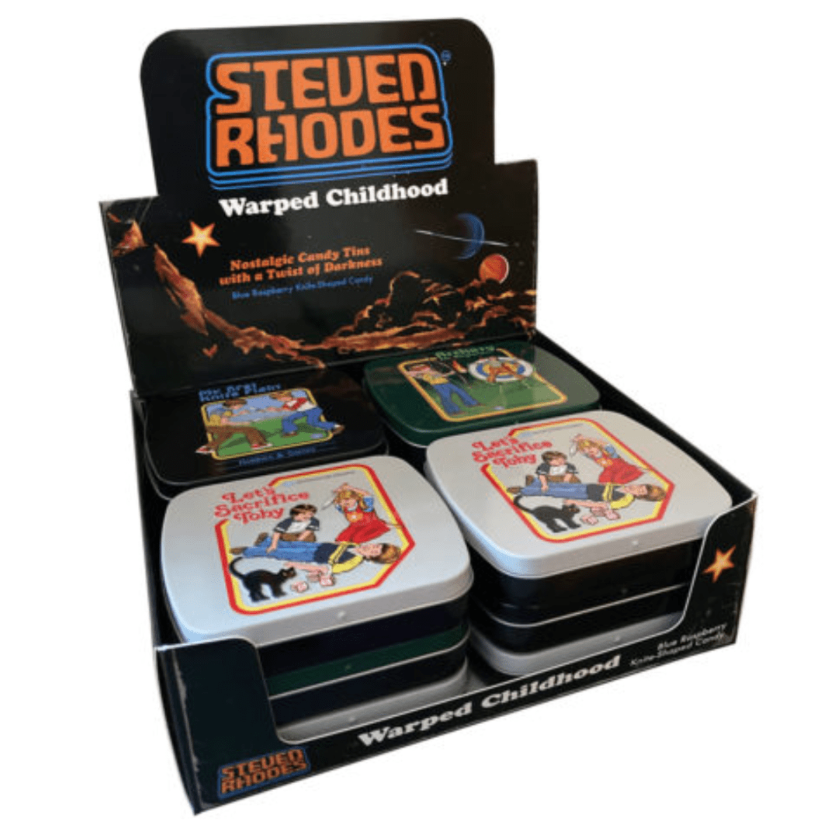 Steven Rhodes Warped Childhood Candy Tin