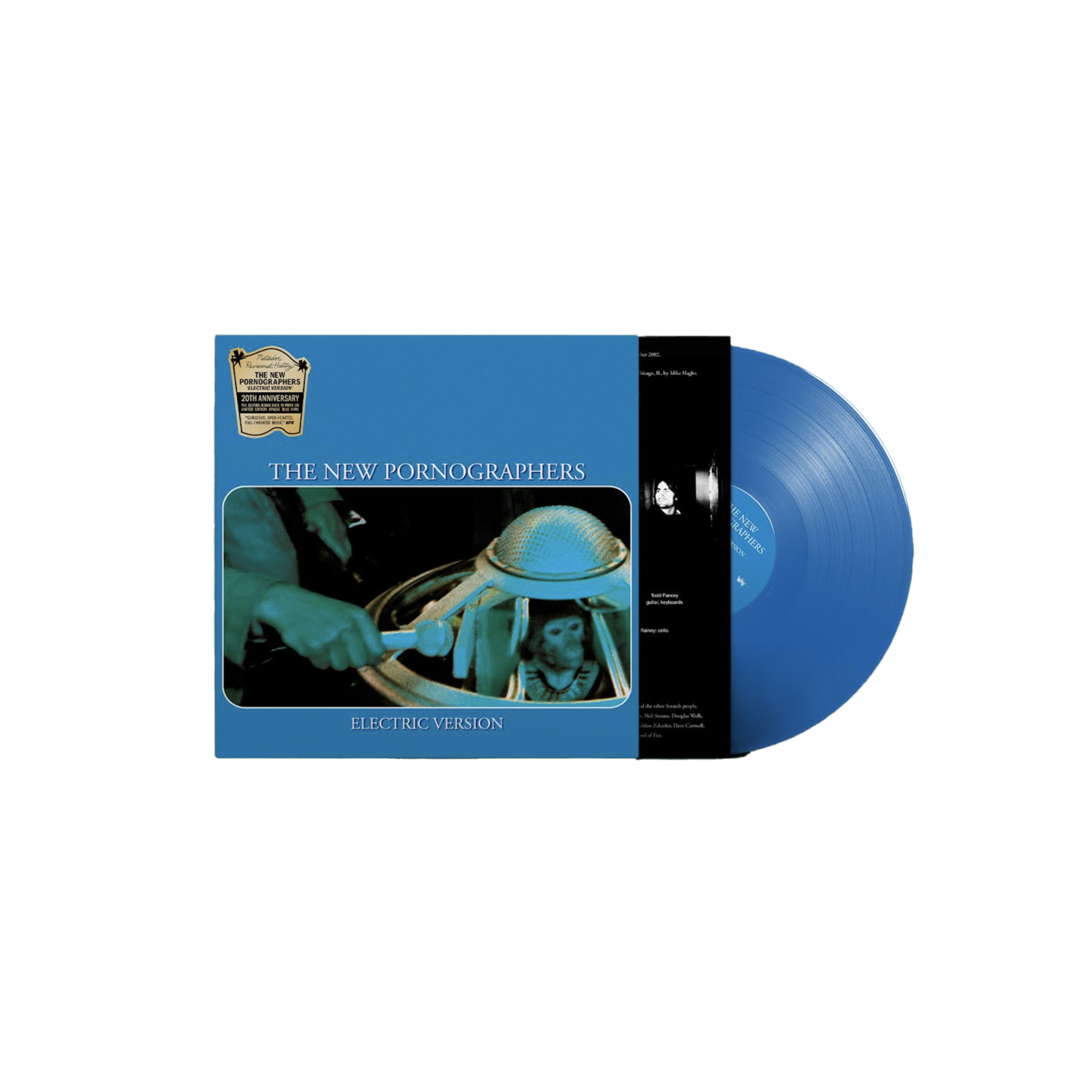 New Pornographers - Electric Version (20th Ann) (Blue Vinyl) [LP]