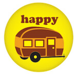Button - Happy Camper