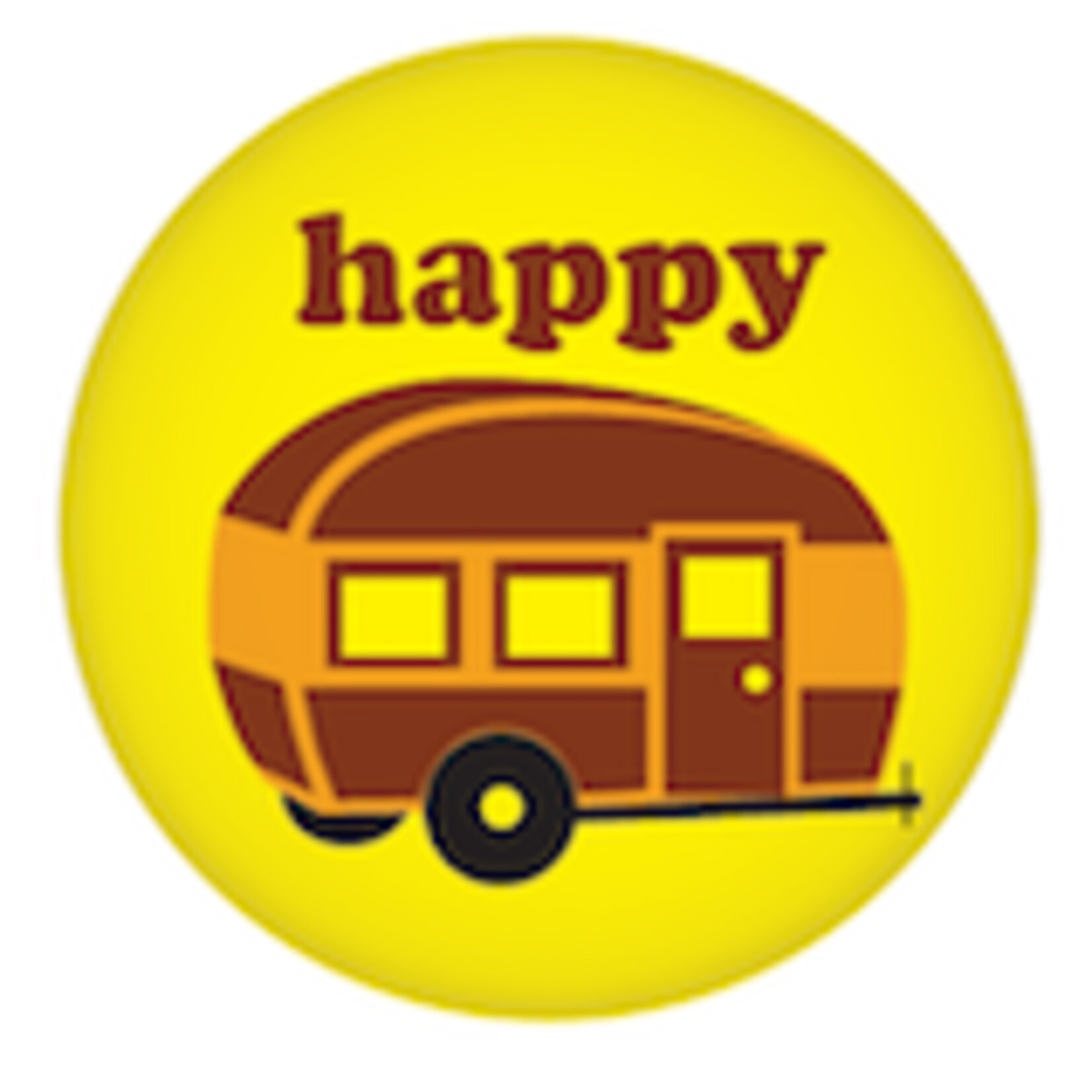 Button - Happy Camper