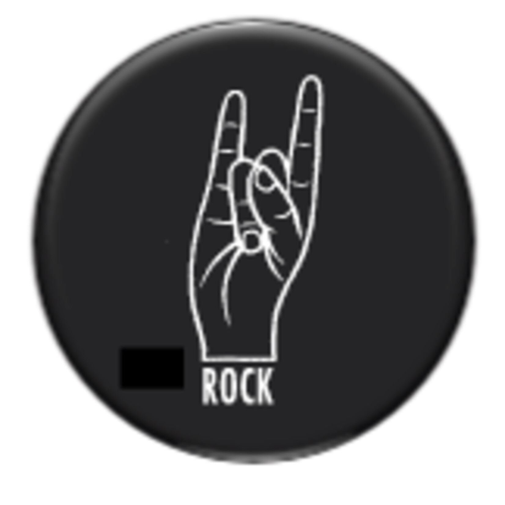 Button - Rock Hand