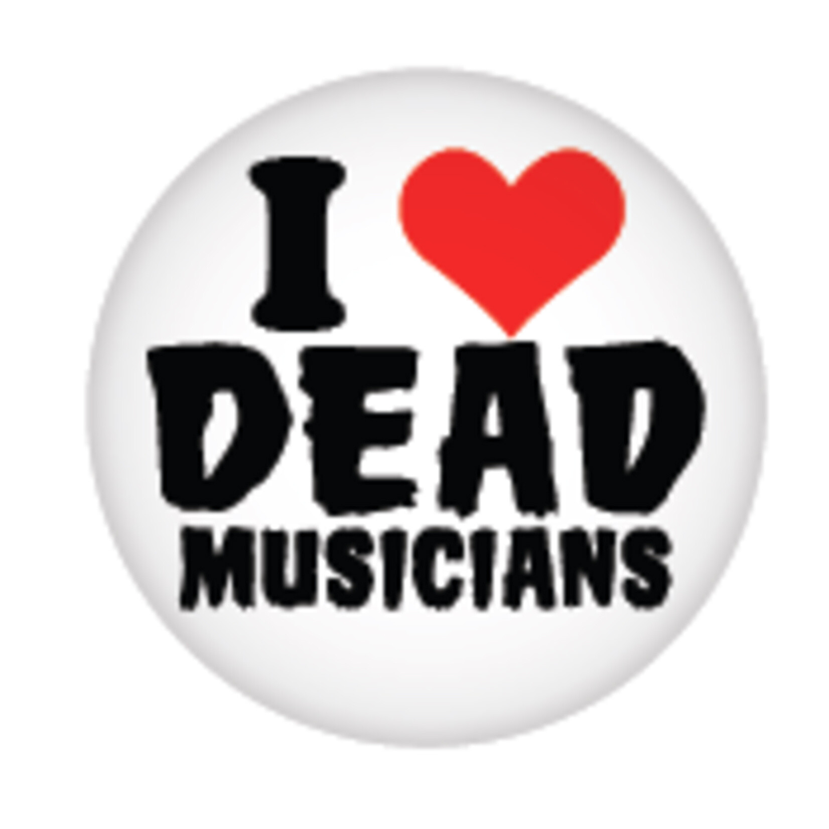 Button - I Heart Dead Musicians