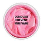 Magnet - Condoms Prevent Mini Vans