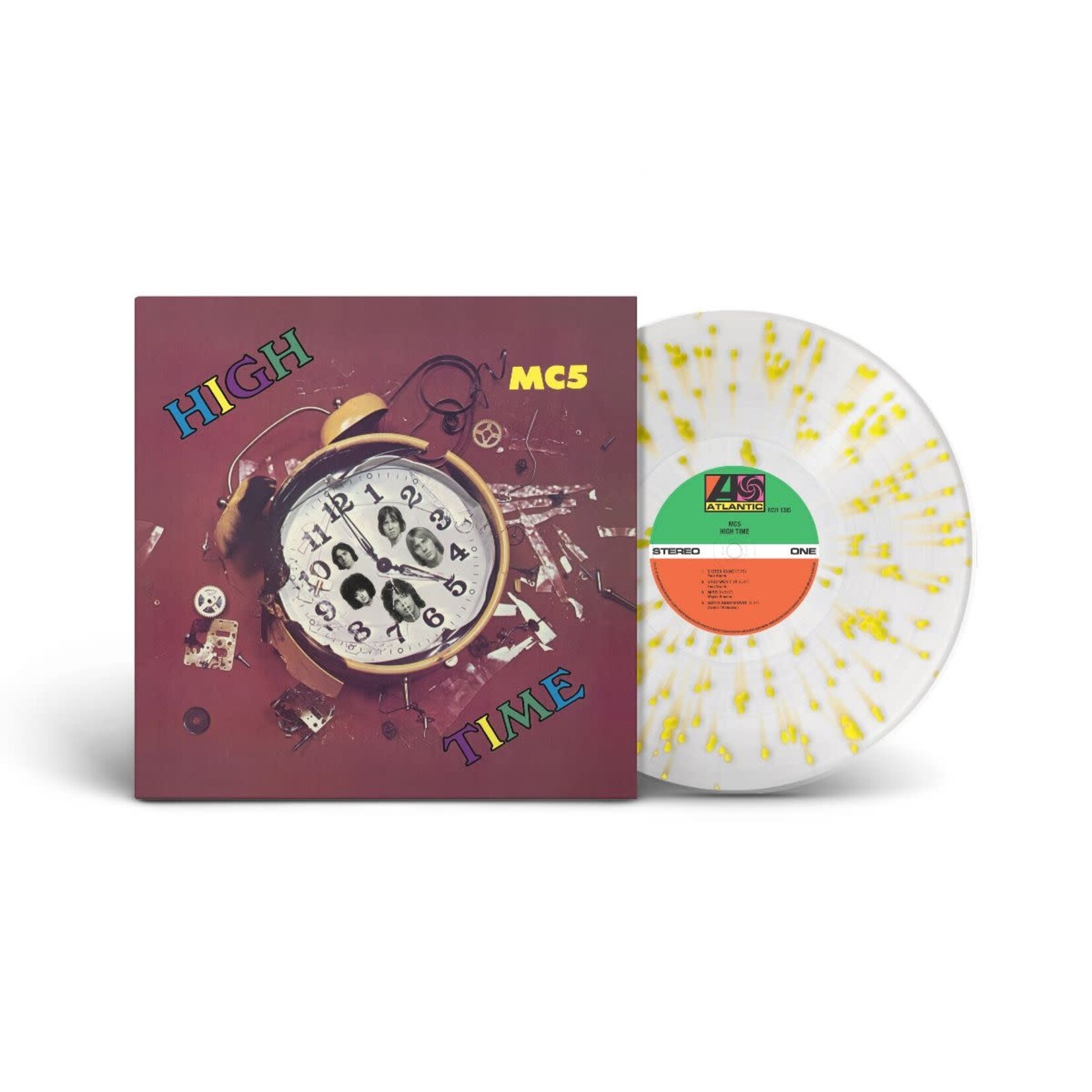 MC5 - High Time (Clear/Yellow Vinyl) [LP] (Rocktober 2023)