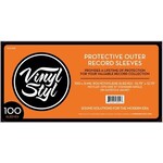 12" Protective Outer Record Sleeves - 100 Pack