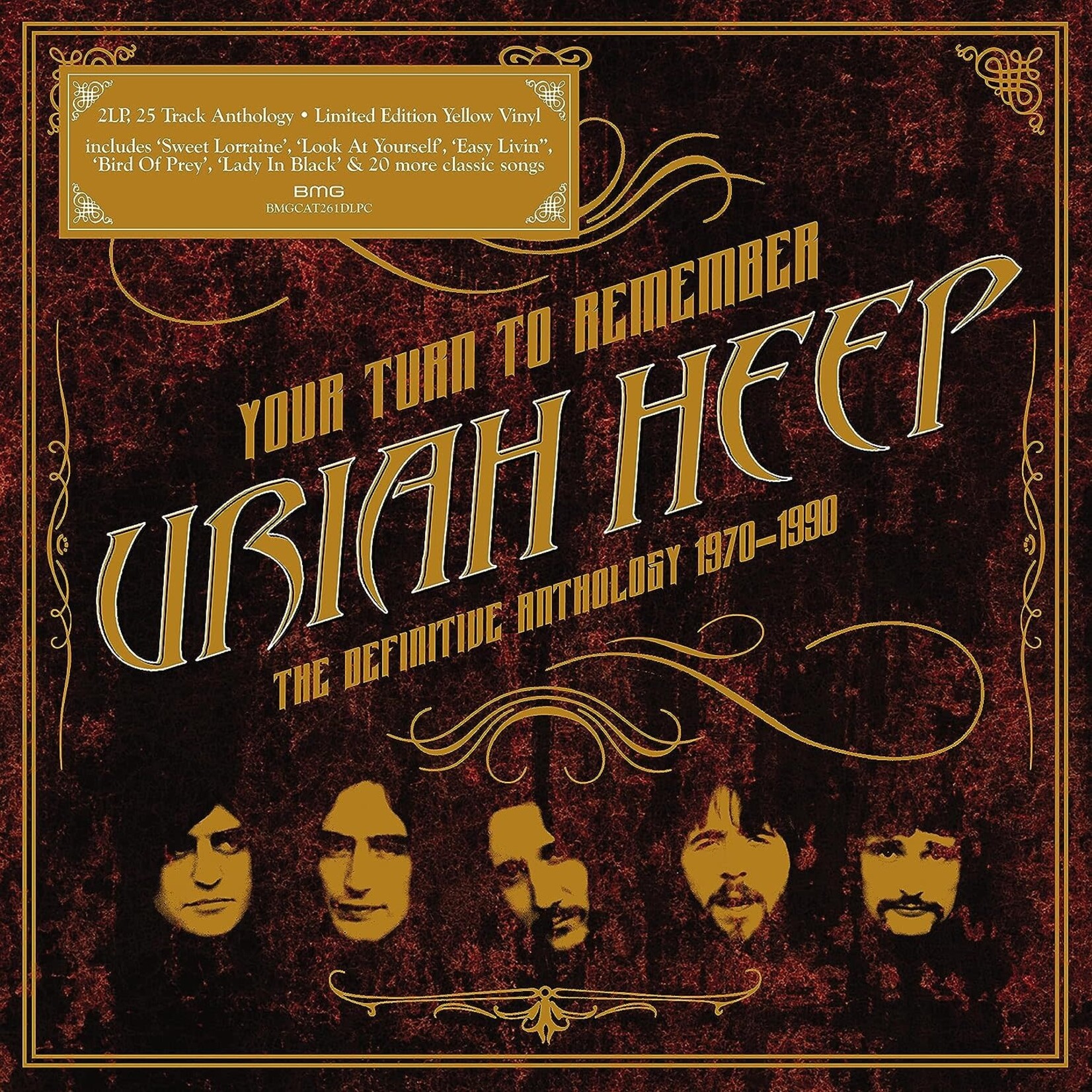 Uriah Heep - The Definitive Anthology 1970-1990 (Yellow Vinyl) [2LP]