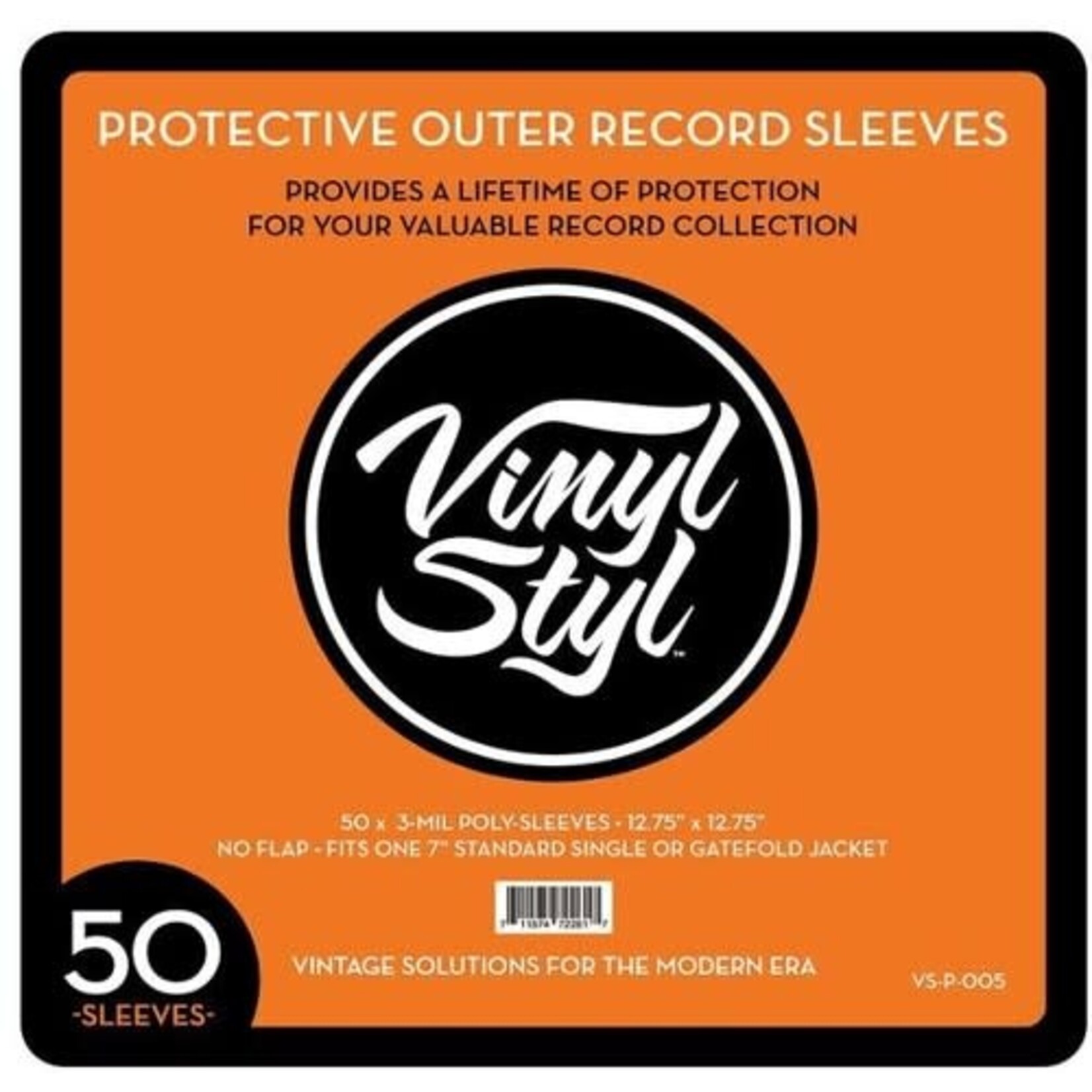 12" Protective Outer Record Sleeves - 50 Pack