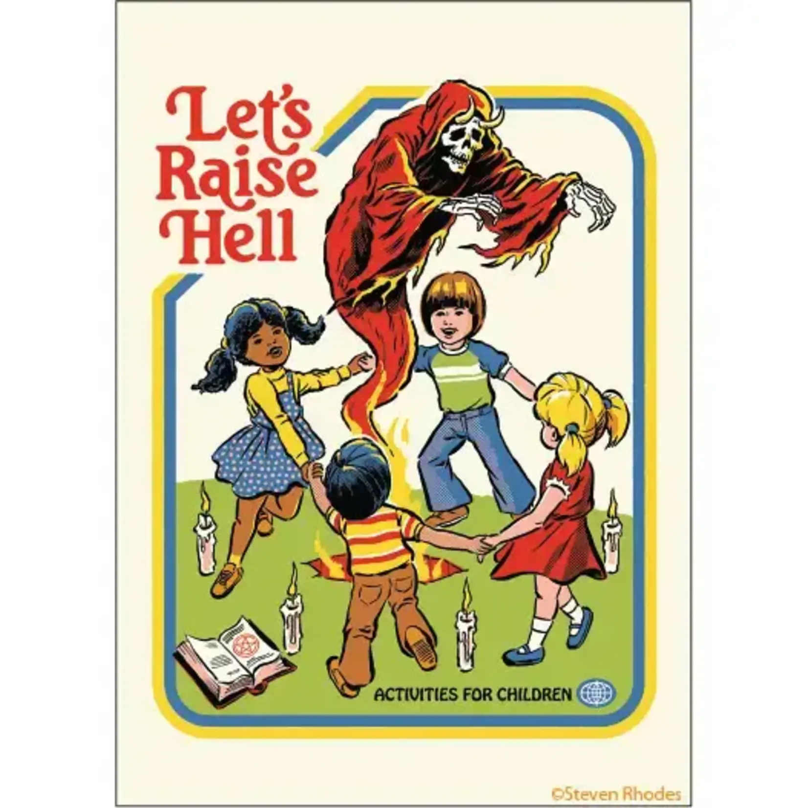 Magnet - Steven Rhodes: Let's Raise Hell Activities For Children