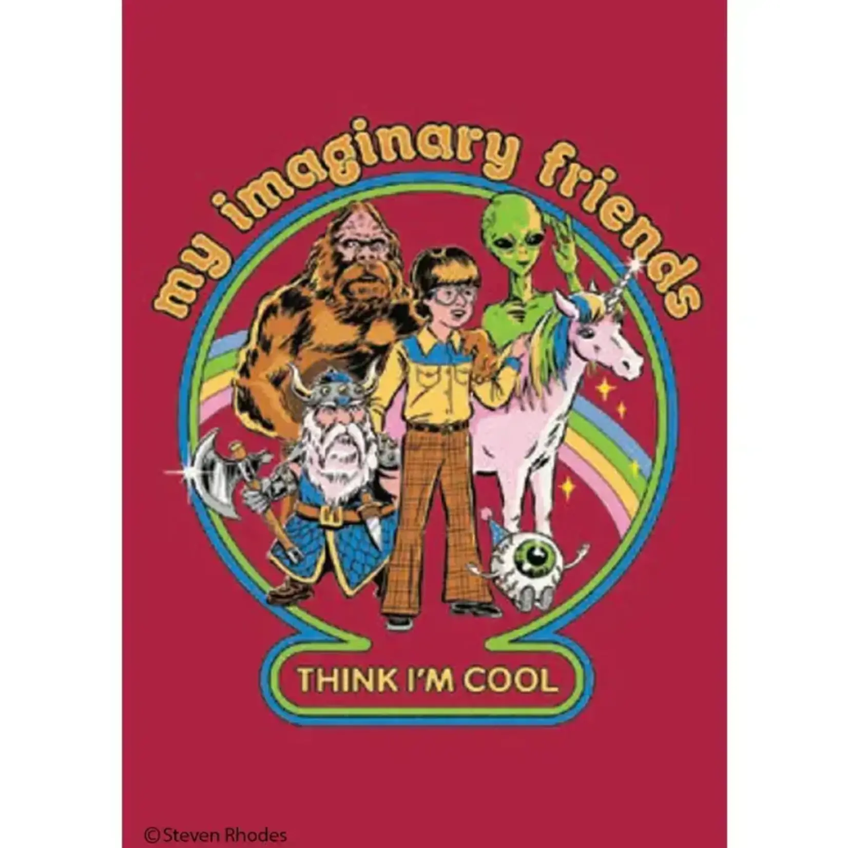 Magnet - Steven Rhodes: My Imaginary Friends Think I'm Cool