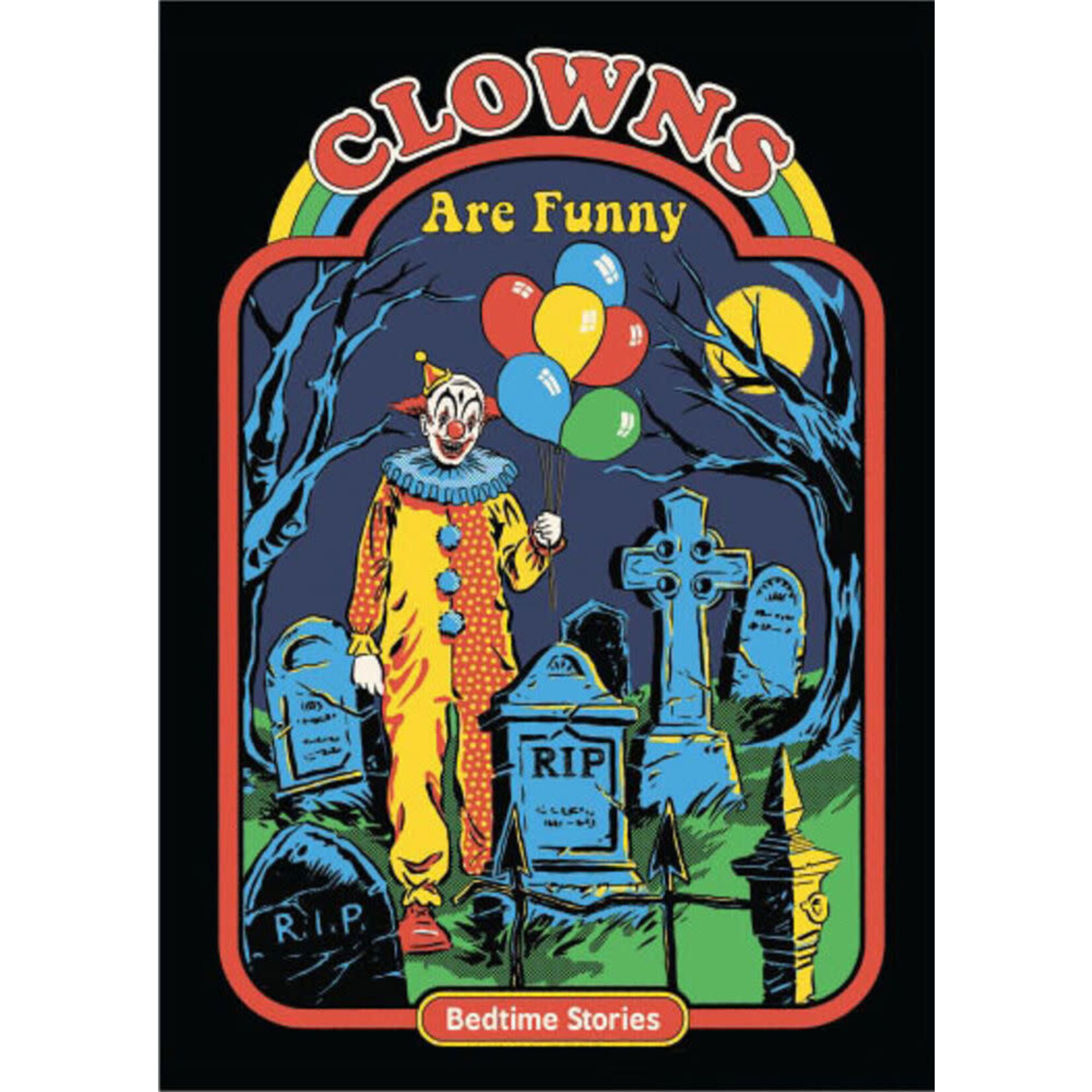 Poster - Steven Rhodes: Clowns Are Funny