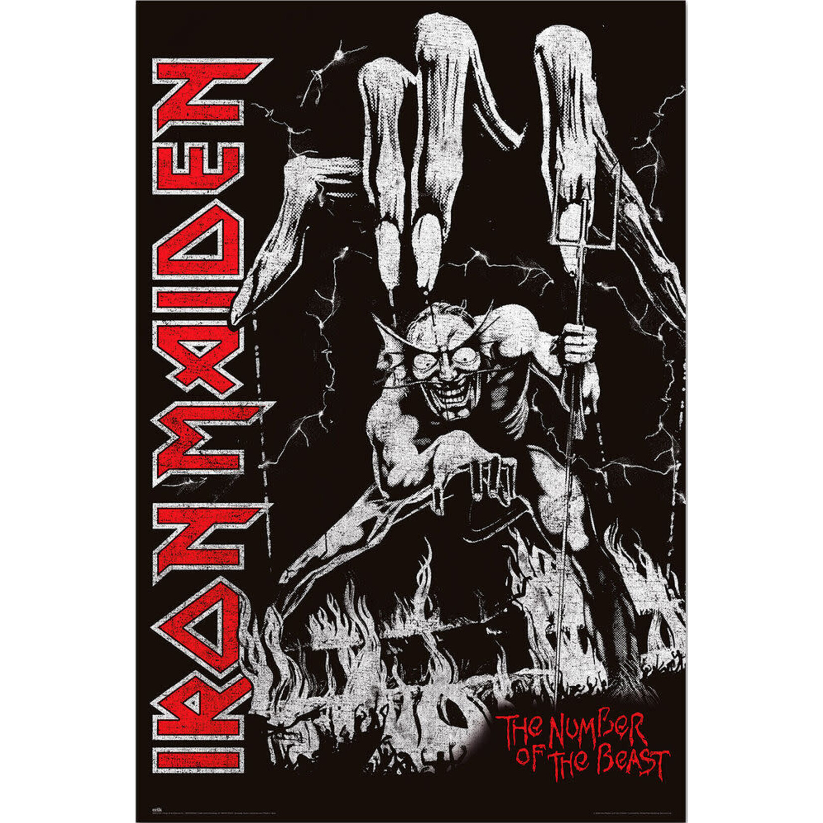 Poster - Iron Maiden: The Number Of The Beast