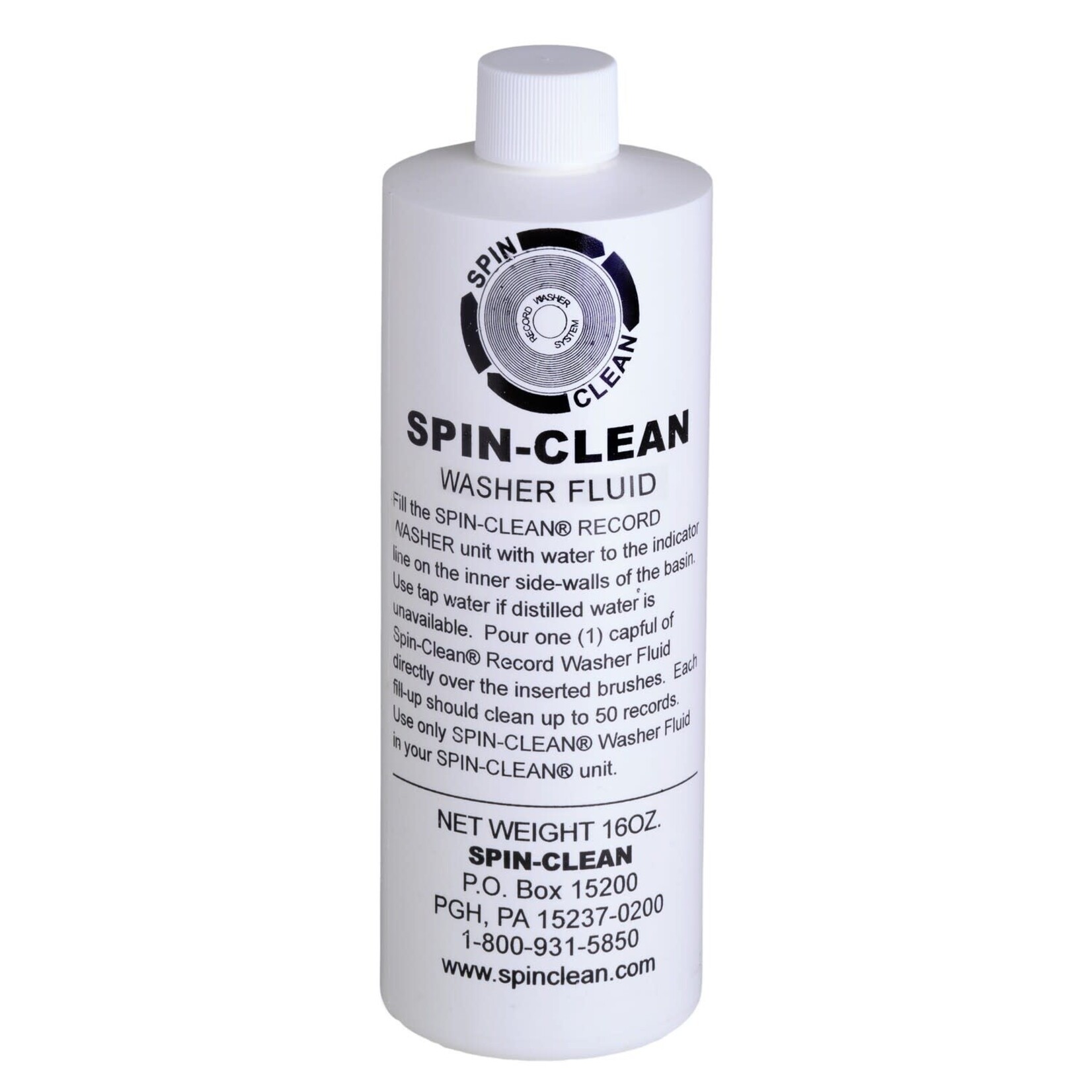 Spin-Clean - Washer Fluid: 16 Oz