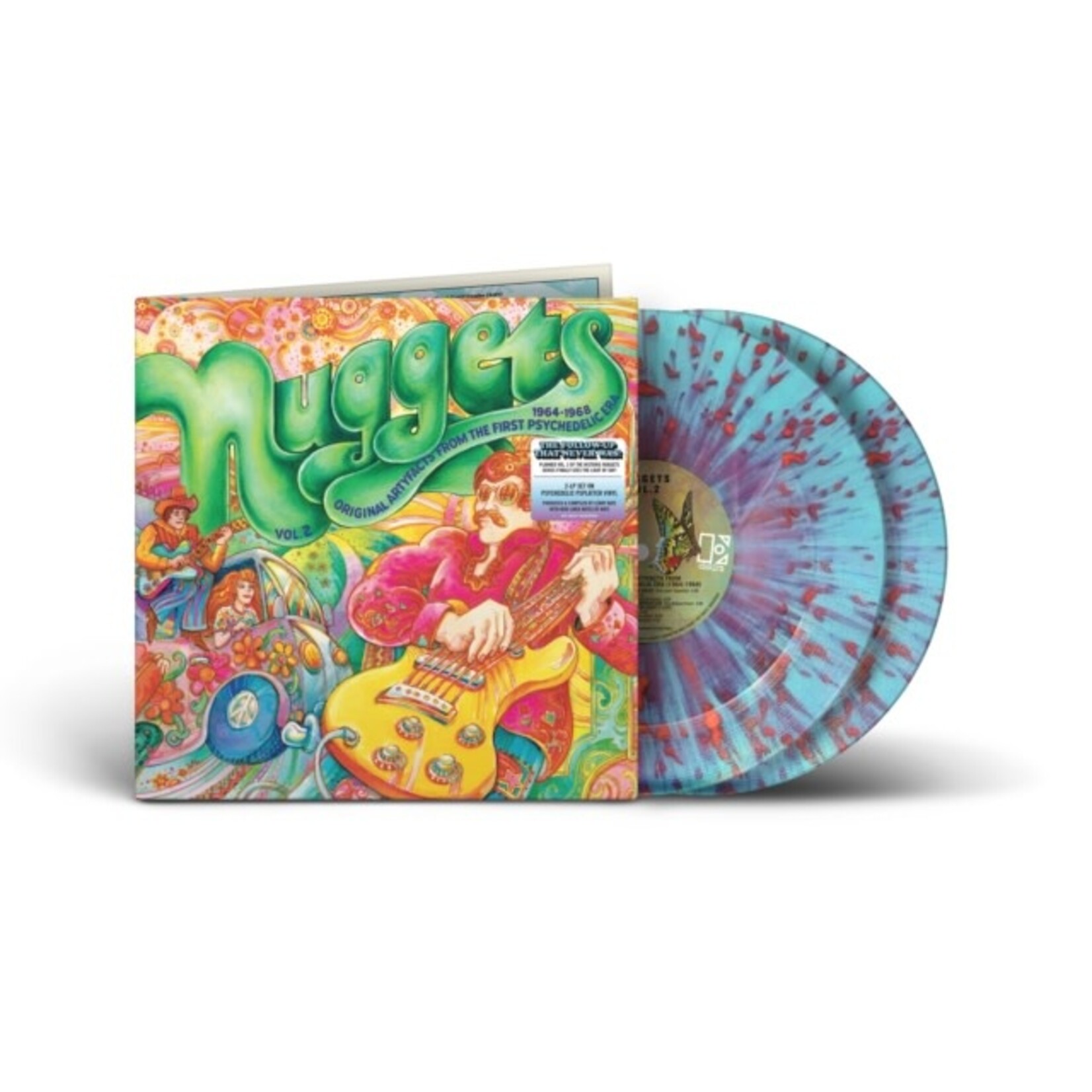 Various Artists - Nuggets: Original Artyfacts From The First Psychedelic Era 1965-1968 Vol. 2 (Coloured Vinyl) [2LP] (SYEOR24)