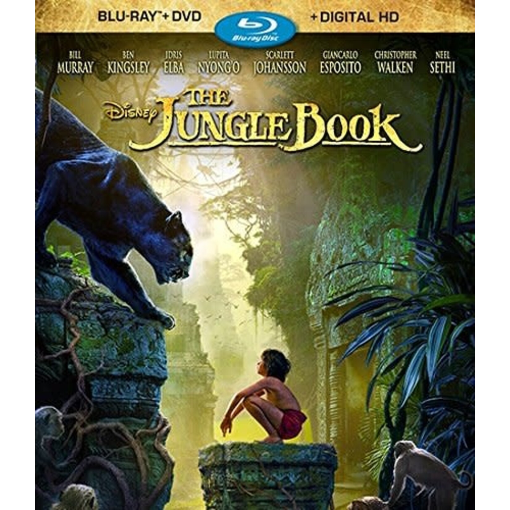 Jungle Book (2016) [USED BRD/DVD]