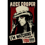 Textile Poster - Alice Cooper: I'm Watching You!!!!!