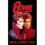 Textile Poster - David Bowie: New York City