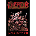 Textile Poster - Kreator: Pleasure To Kill