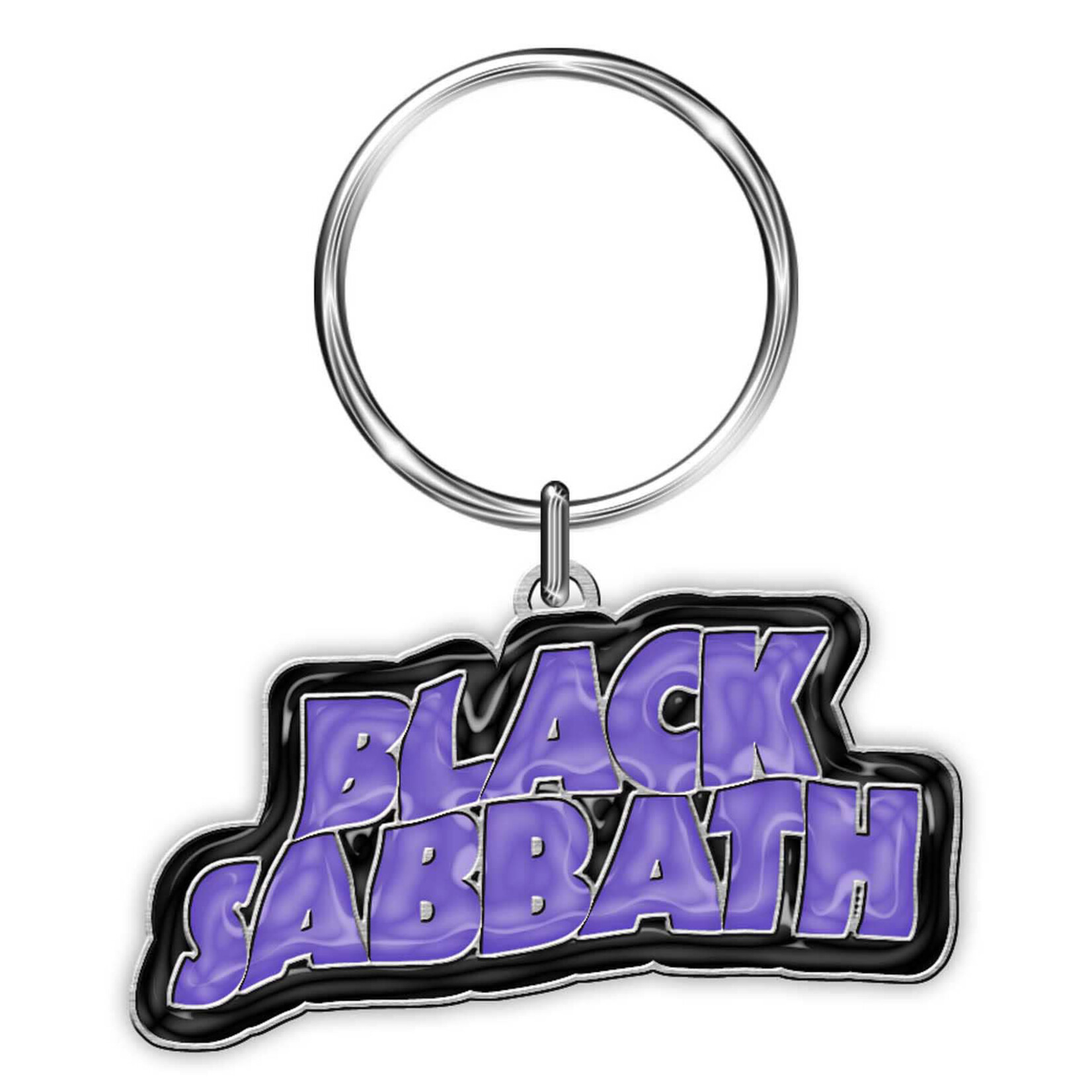 Keychain - Black Sabbath: Wavy Logo