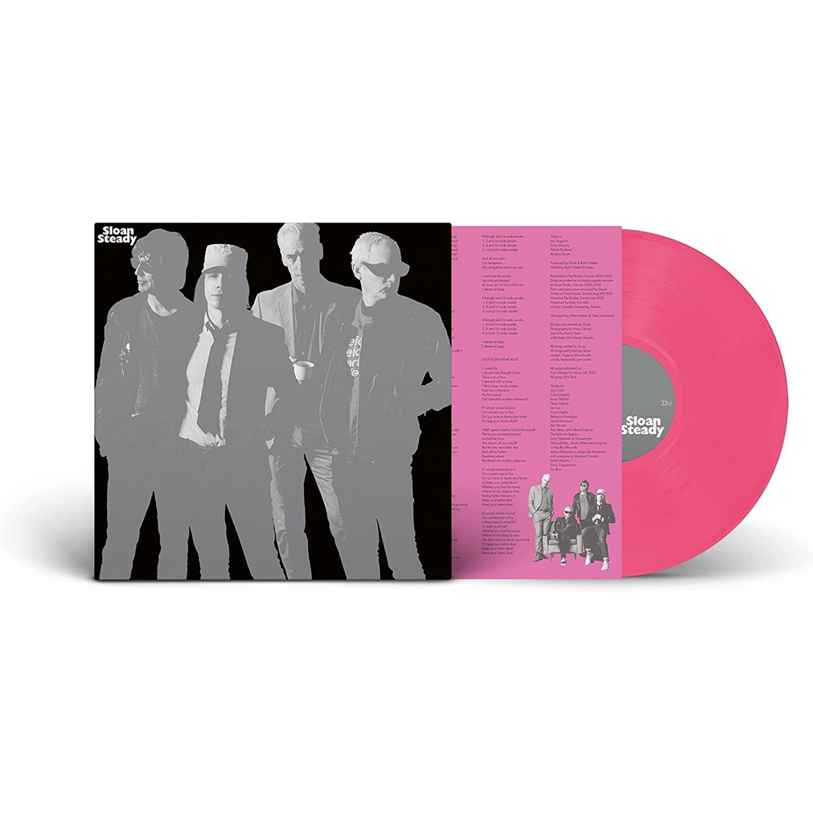 Sloan - Steady (Pink Vinyl) [LP]