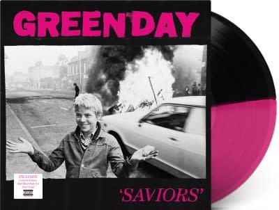 Green Day - Saviors (Ltd Ed Indie Black/Pink Vinyl) [LP]