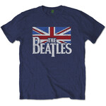 Beatles - Drop T Logo & Vintage Flag