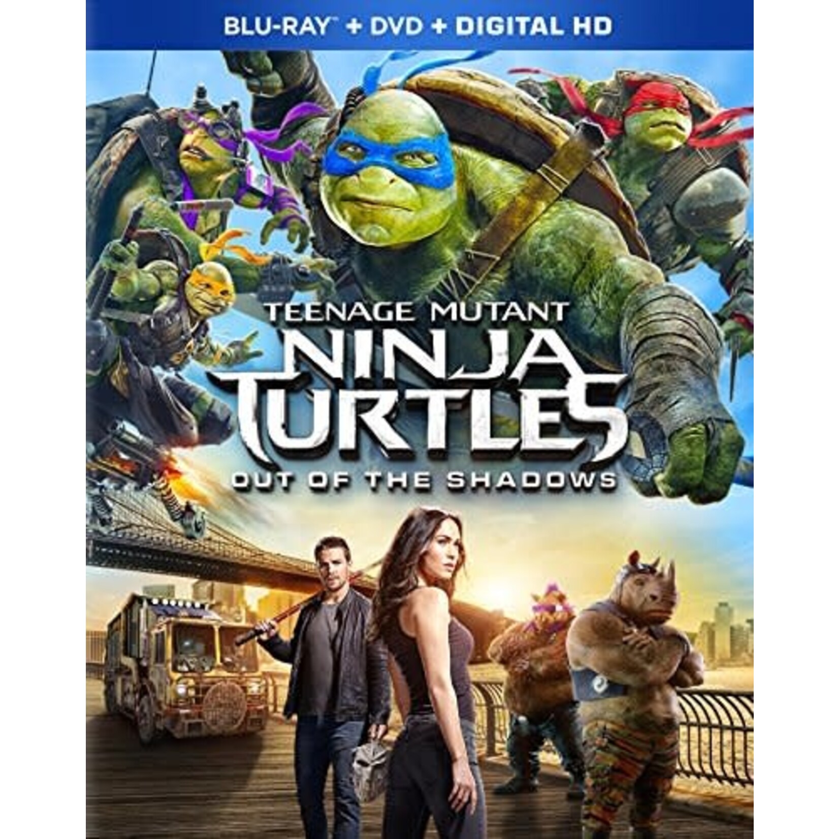 Teenage Mutant Ninja Turtles 2: Out Of The Shadows [USED BRD/DVD]