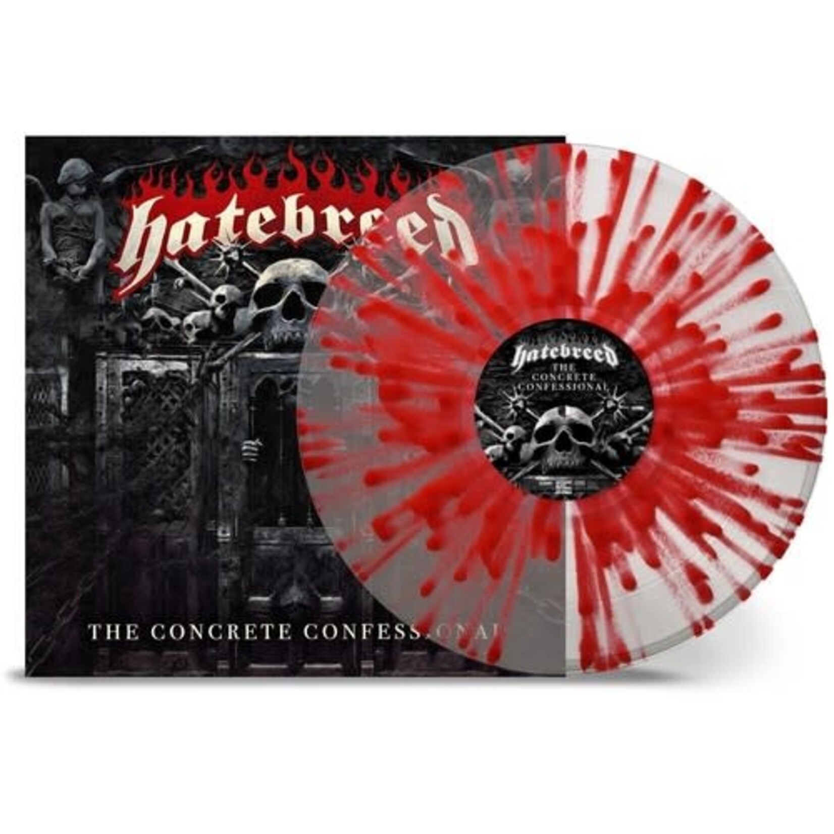 Hatebreed - The Concrete Confessional (Clear/Red Vinyl) [LP]