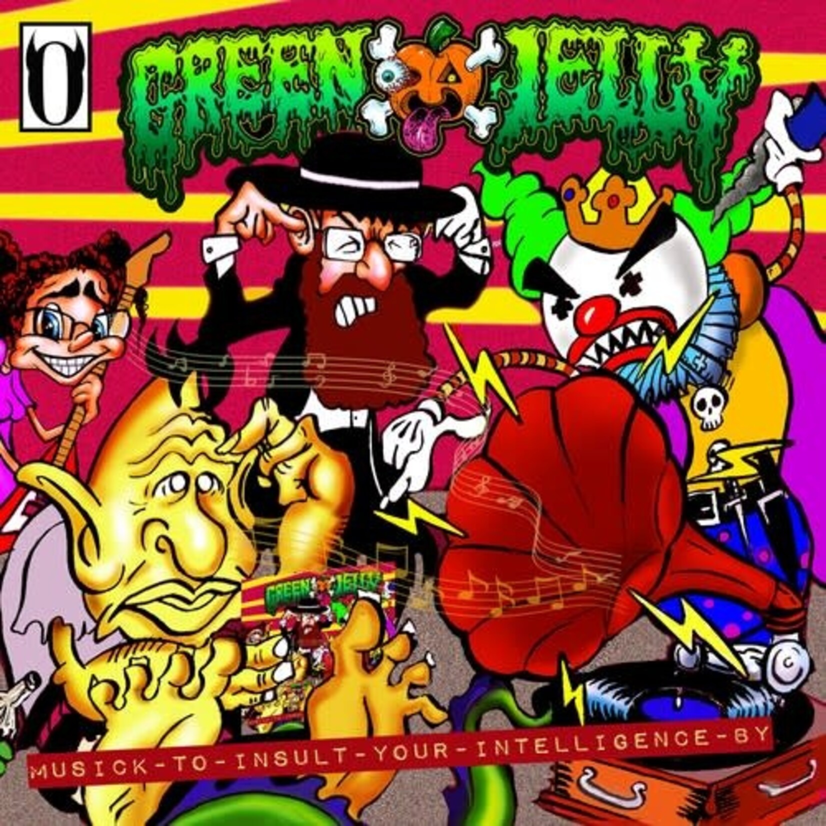 Green Jelly - Musick-To-Insult-Your-Intelligence-By (Orange/Black Vinyl) [LP] (RSDBF2022)