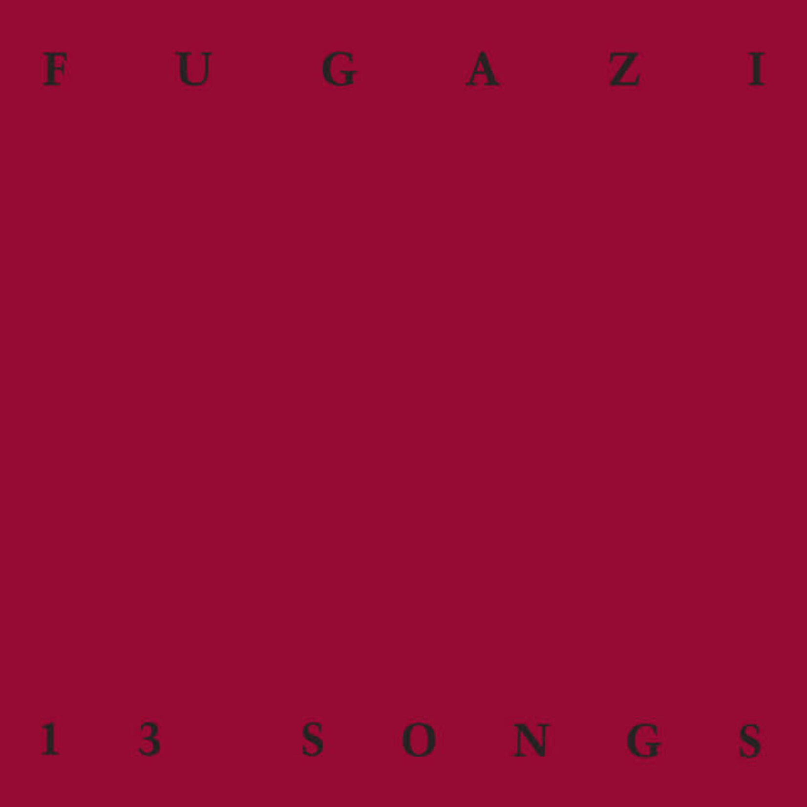 Fugazi - 13 Songs [CD]