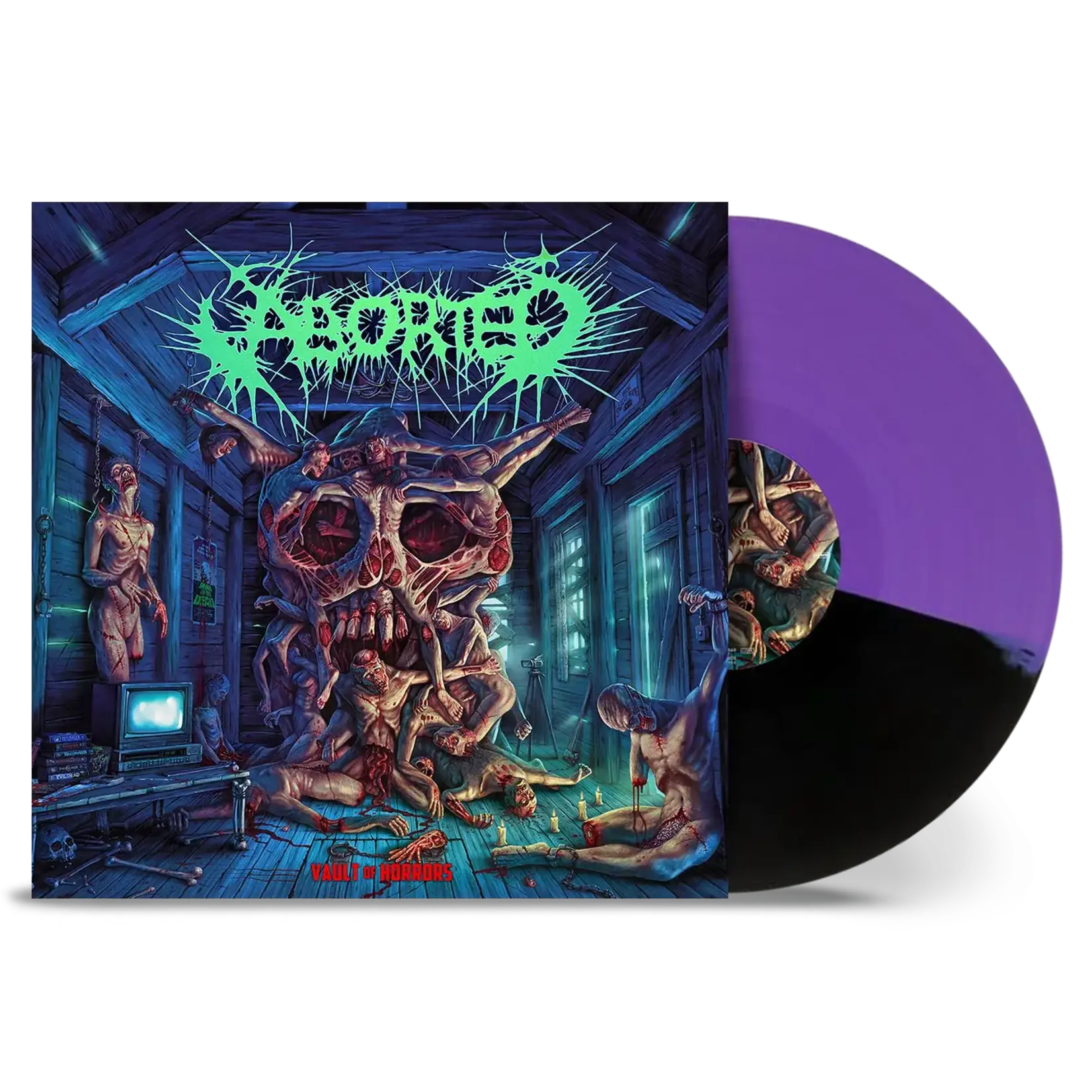 Aborted - Vault Of Horrors (Purple/Black Vinyl) [LP]
