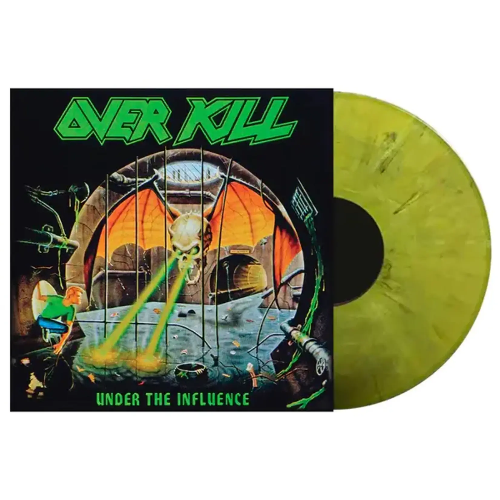 Overkill - Under The Influence (Yellow/Black Vinyl) [LP]
