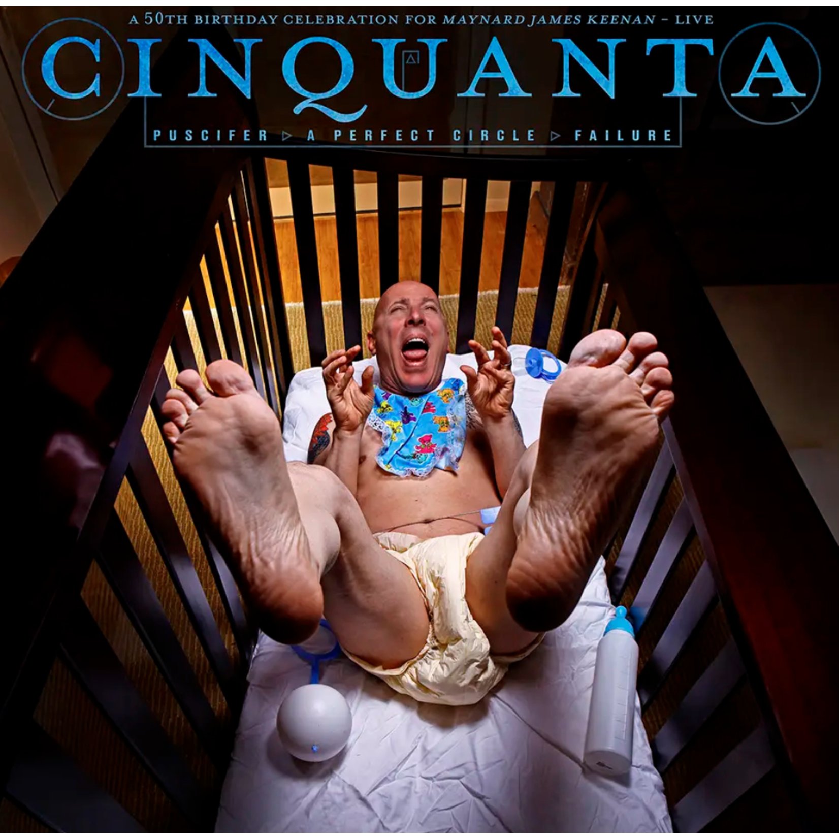 Puscifer/A Perfect Circle/Failure - Cinquanta Live (Blue/Pink/White Vinyl) [2LP]