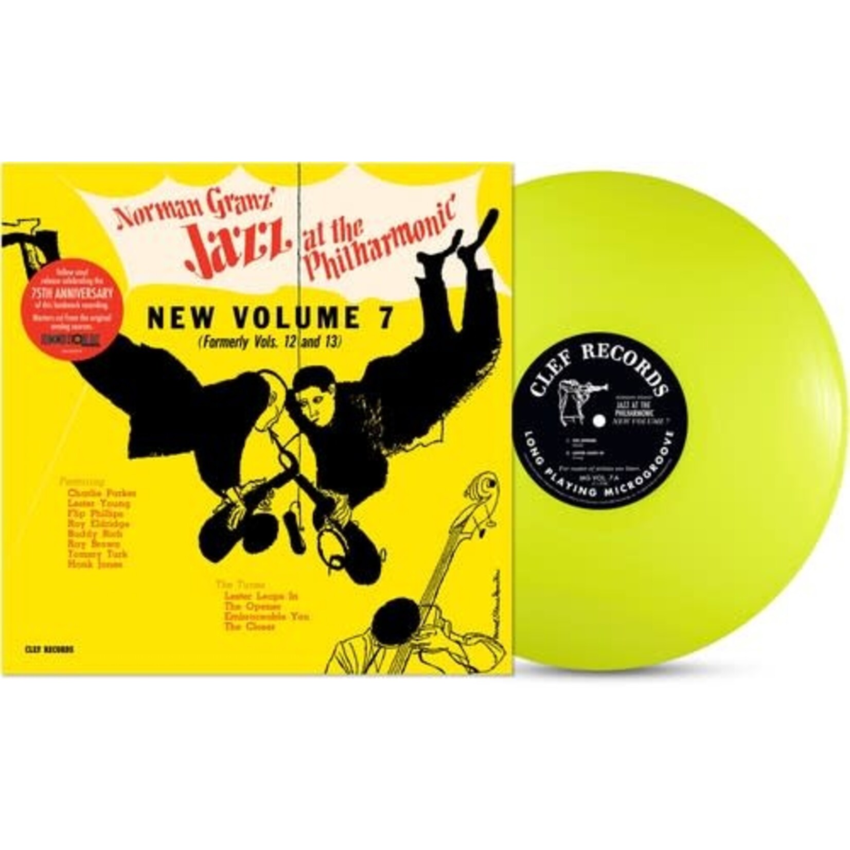 Charlie Parker - Norman Granz' Jazz At The Philharmonic (75th Ann) (Yellow Vinyl) [LP] (RSD2024)