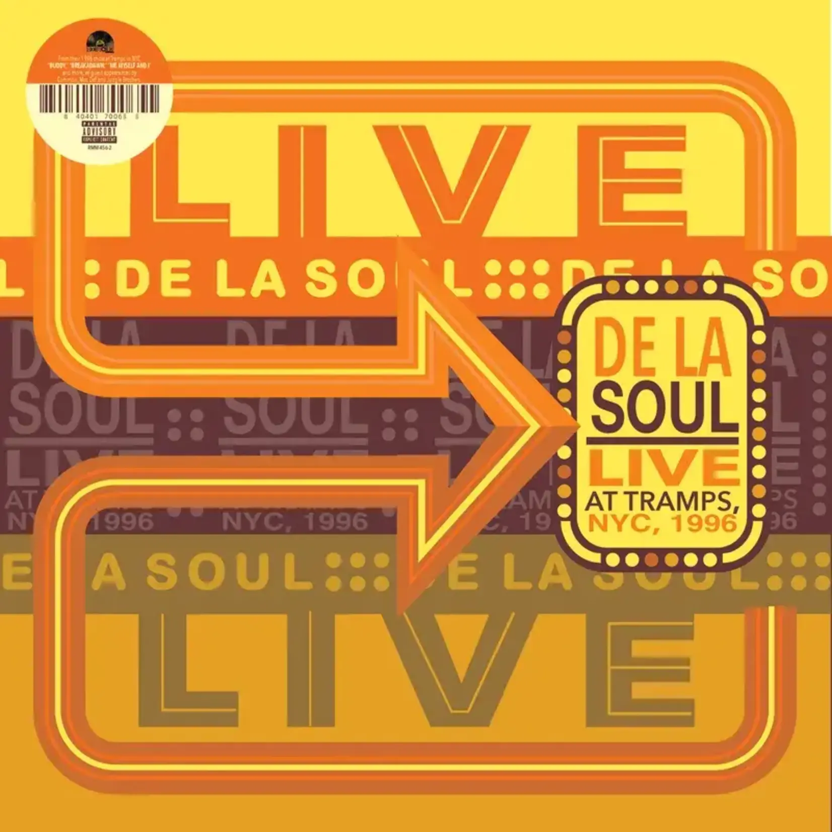 De La Soul - Live At Tramps, NYC, 1996 [CD] (RSD2024)