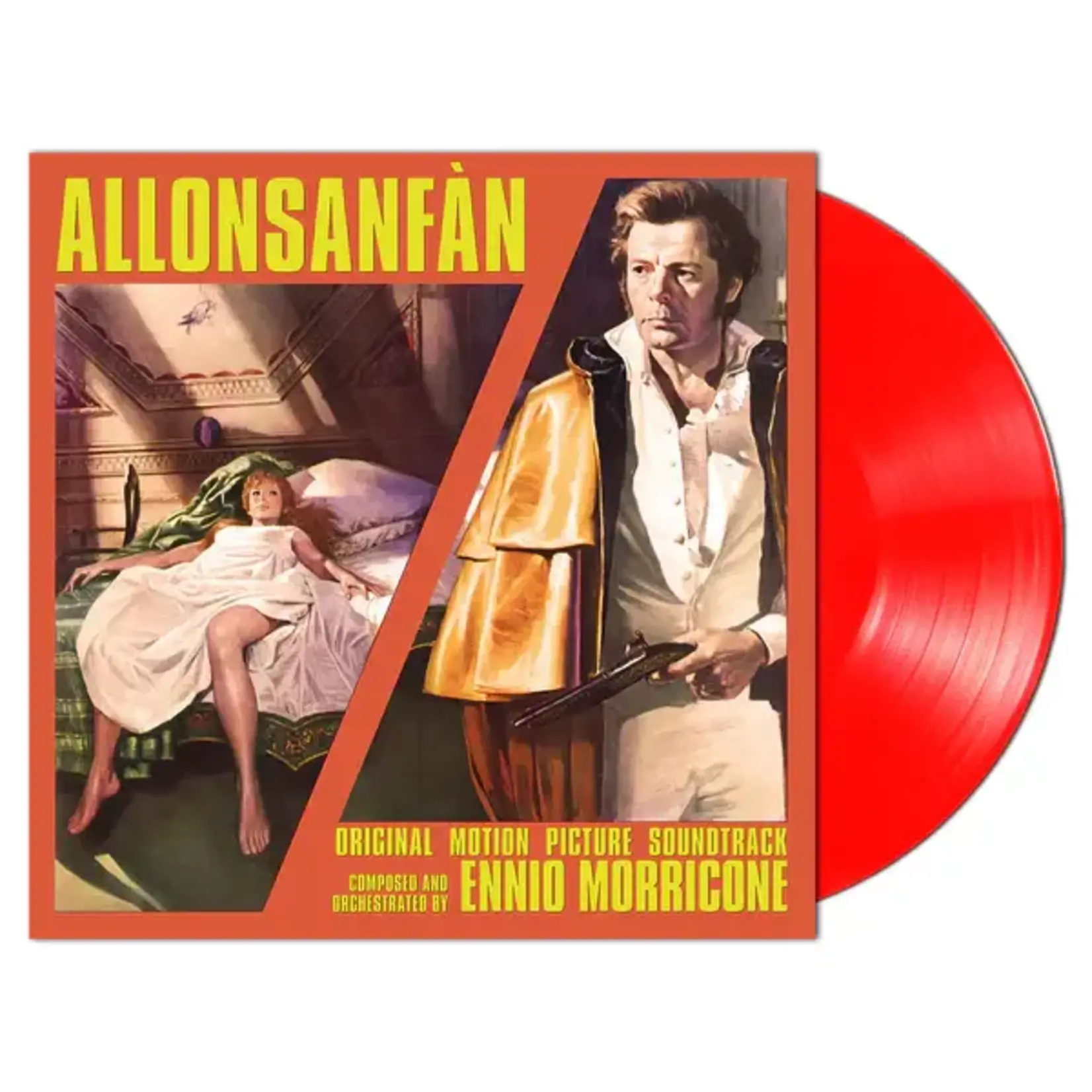 Ennio Morricone - Allonsanfan (OST) (Clear/Red Vinyl) [LP] (RSD2024)