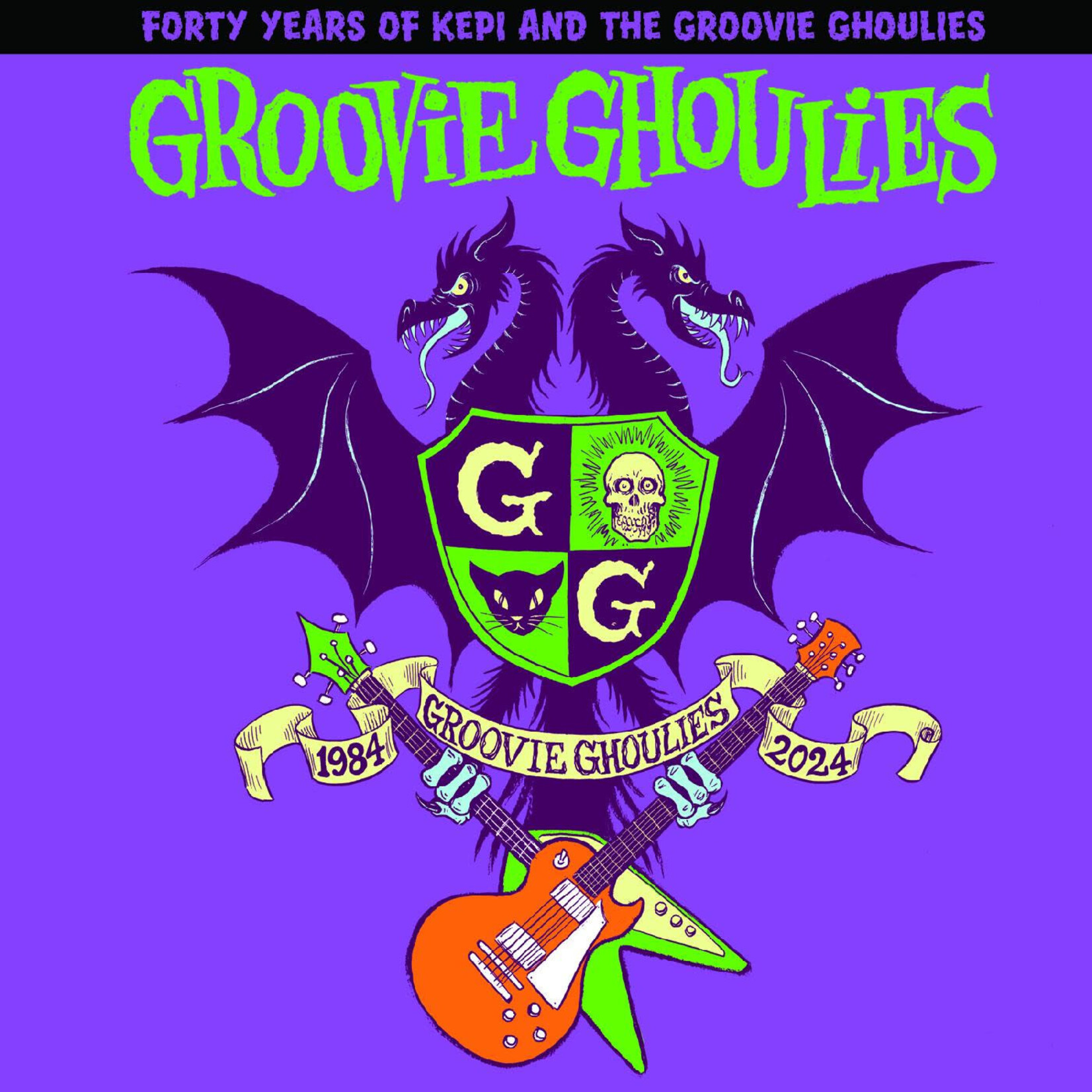 Groovie Ghoulies - Forty Years Of Kepi & The Groovie Ghoulies (Orange/Purple Vinyl) [2LP] (RSD2024)