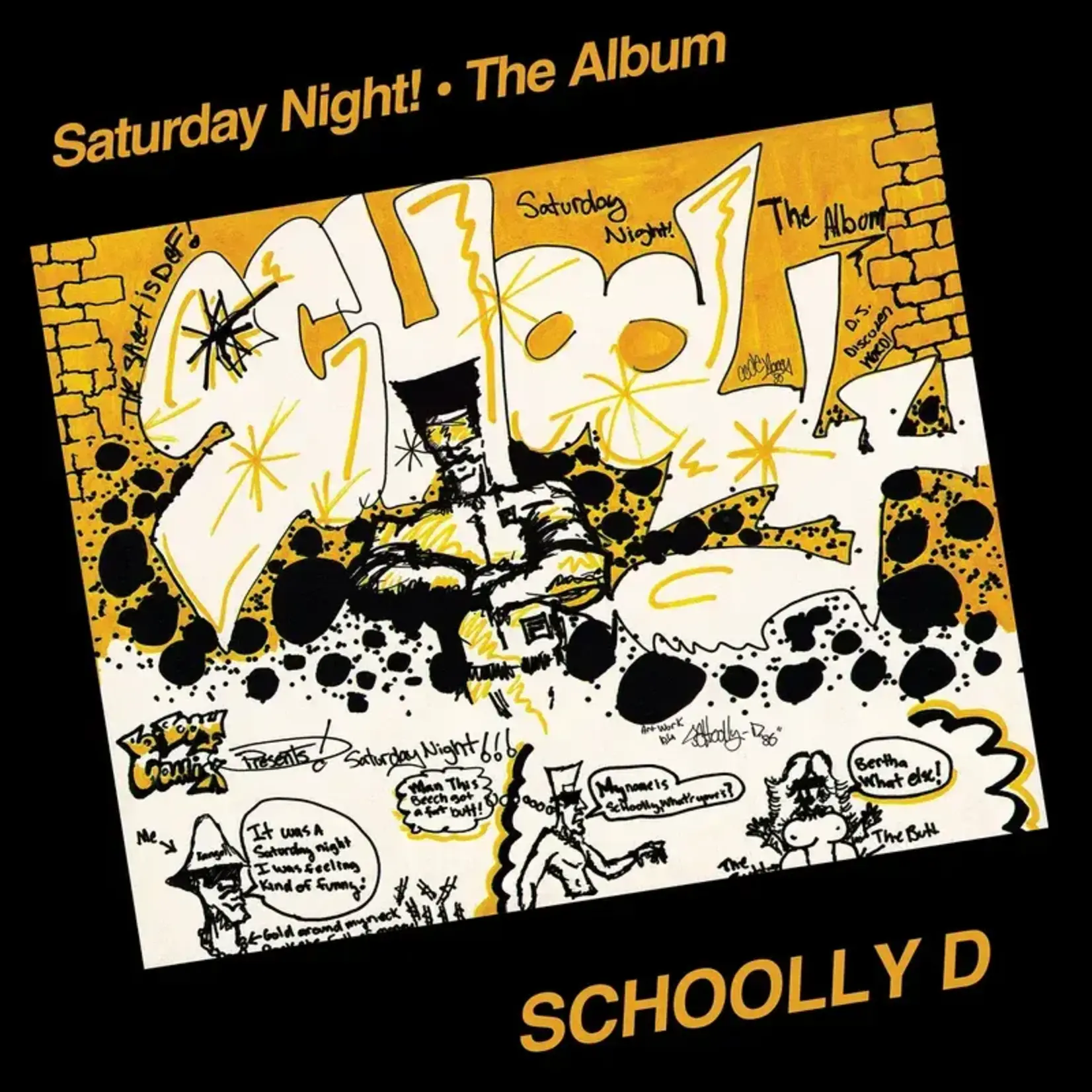 Schoolly D - Saturday Night! The Album (Coloured Vinyl) [LP] (RSD2024)