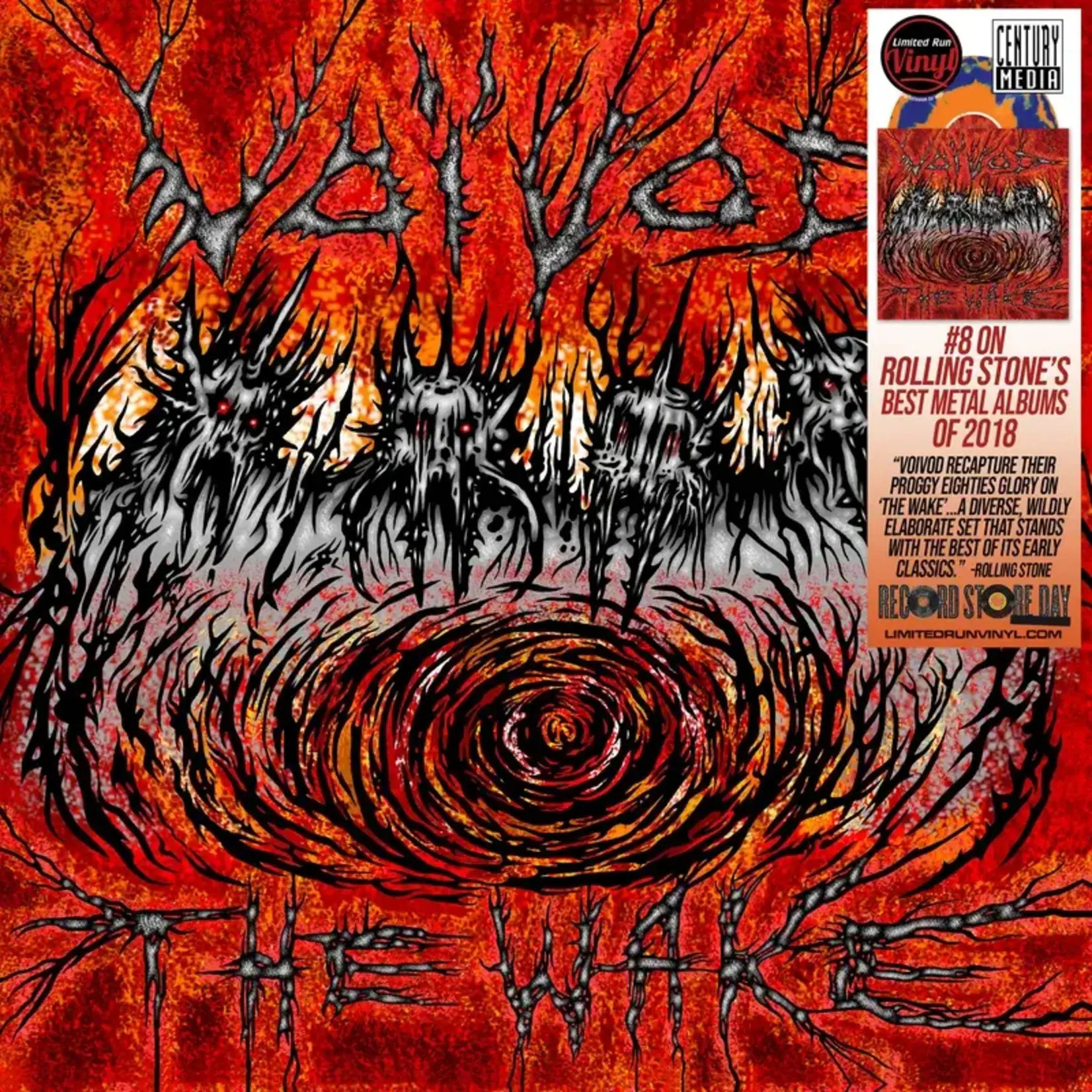 Voivod - The Wake (Yellow/Blue Vinyl) [2LP] (RSD2024)